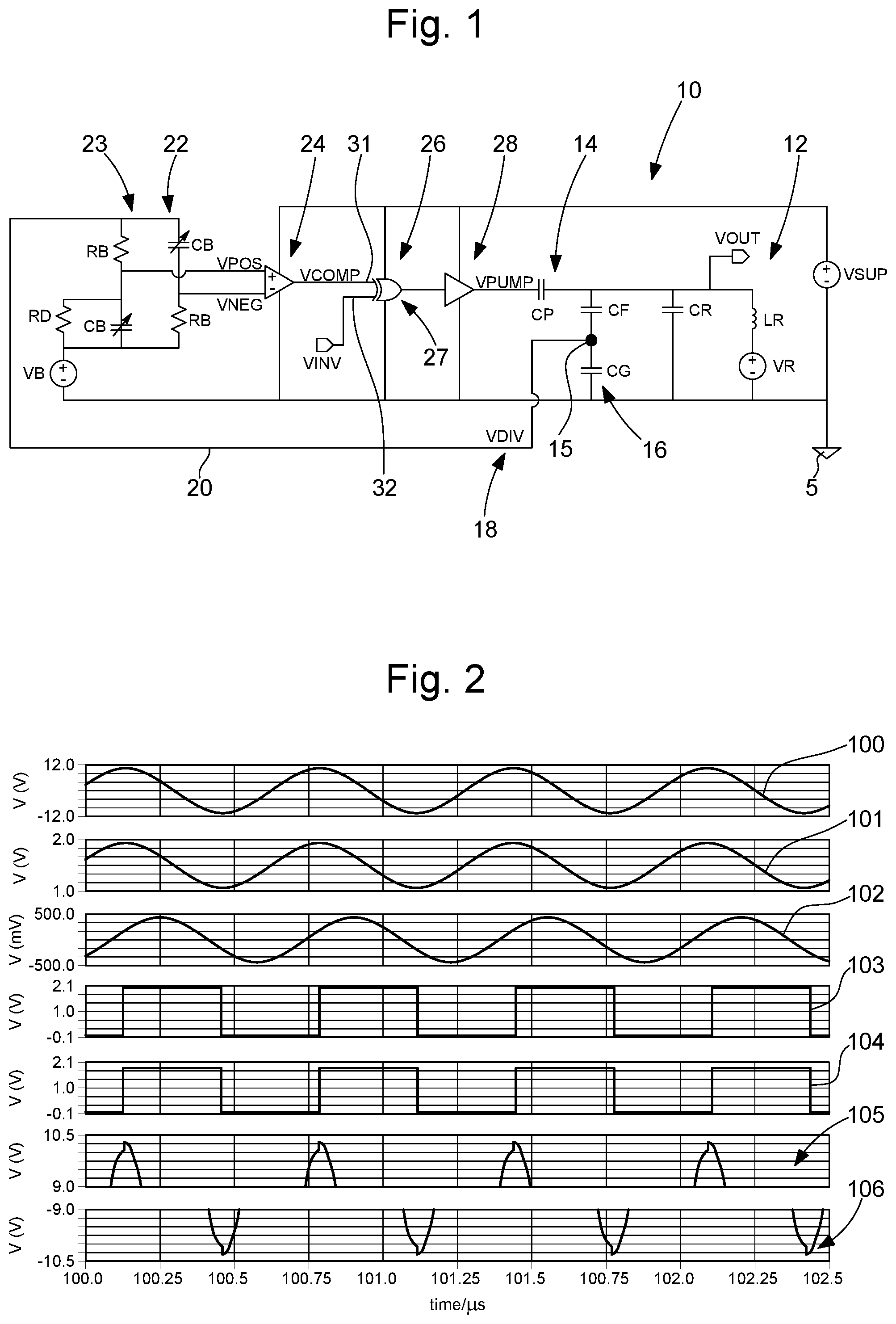 Patent US12101090 — Oscillator circuit — Figure 1