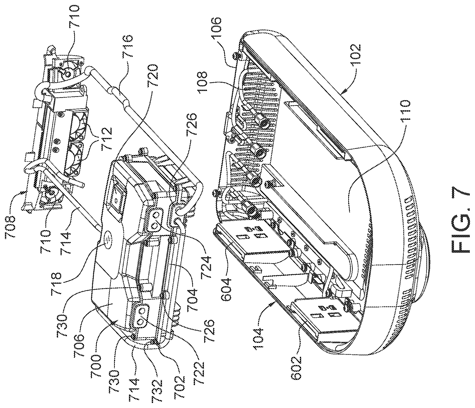 Patent US12101111 Figure 7 – Small cell access node with water intrusion mitigation
