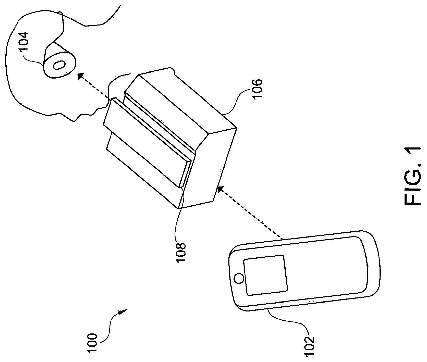 Patent US12101136 — Methods and apparatus to monitor a media presentation — Figure 1
