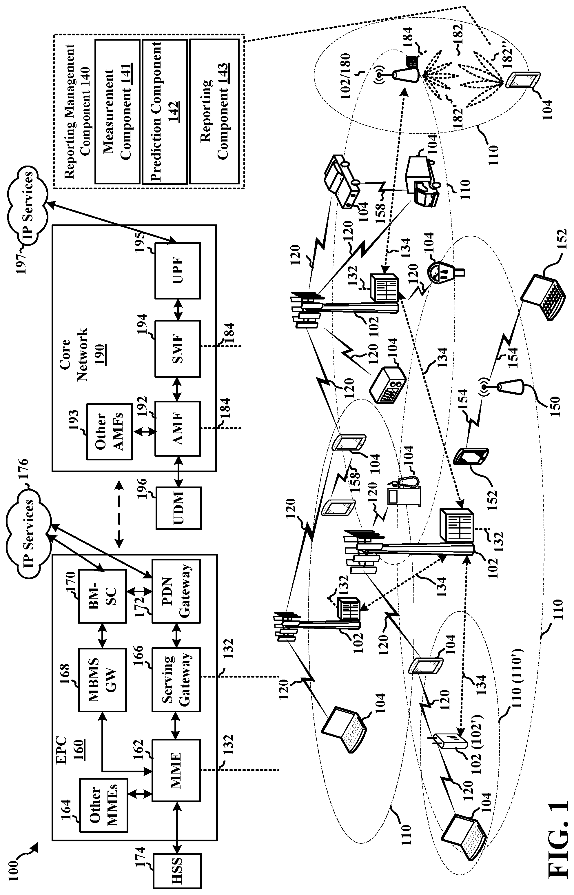 Patent US12101155 — User equipment indication to suspend report occasions — Figure 1