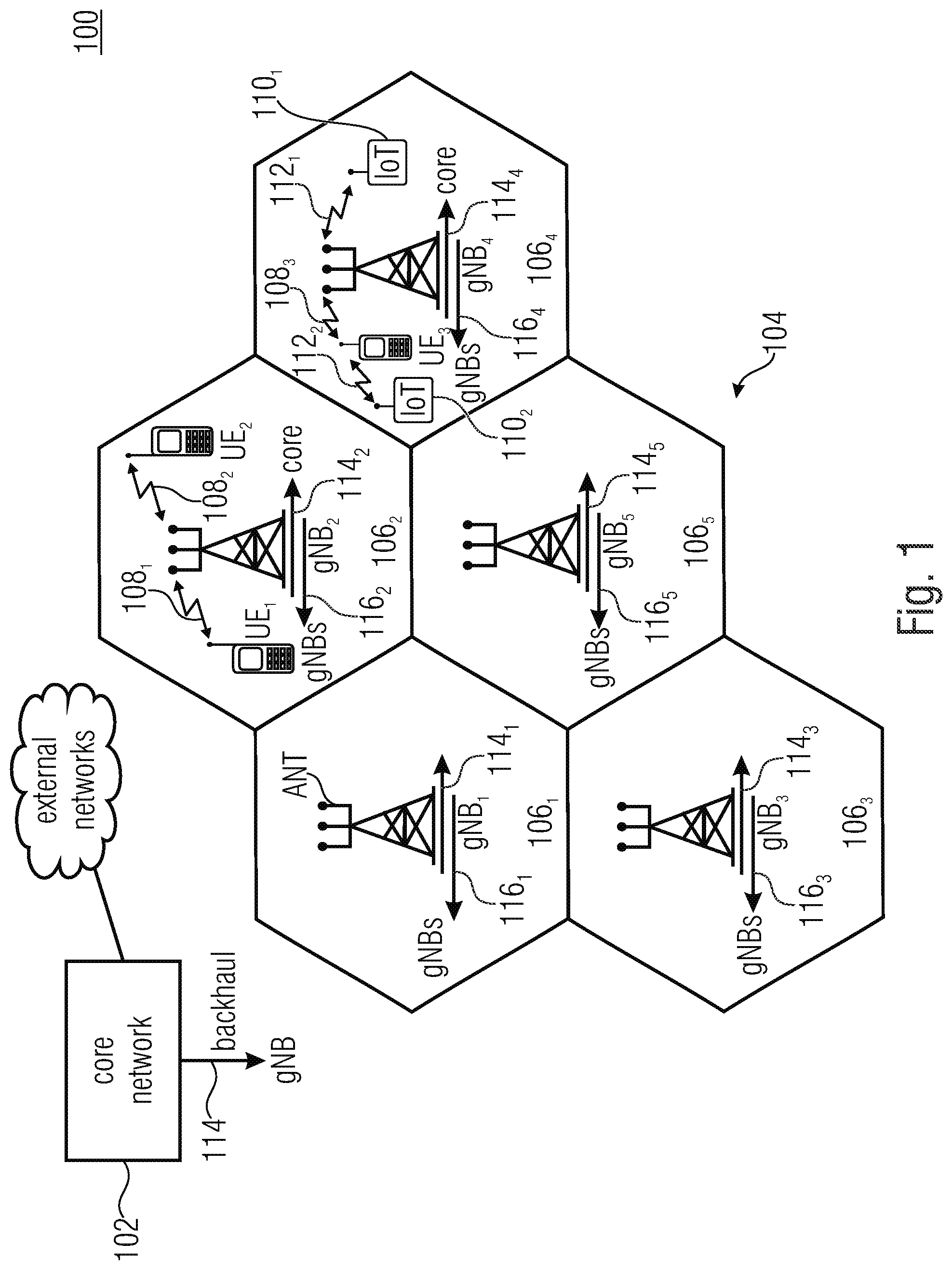Patent US12101157 — Beam correspondence indication and bitmap for beam reporting for wireless communications — Figure 1