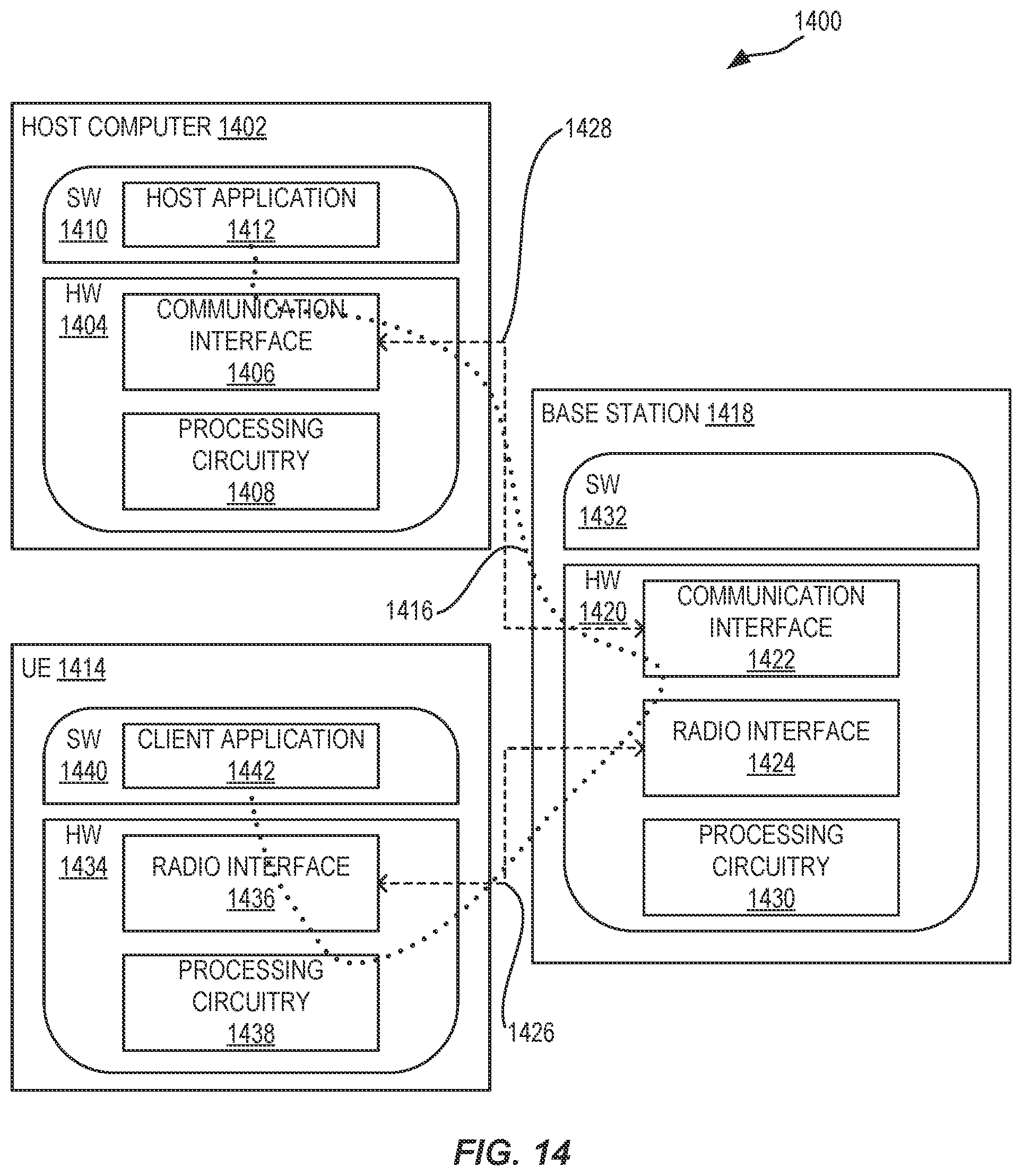 Patent US12101194 Figure 14 – HARQ codebook construction with feedback enabling/disabling per HARQ process