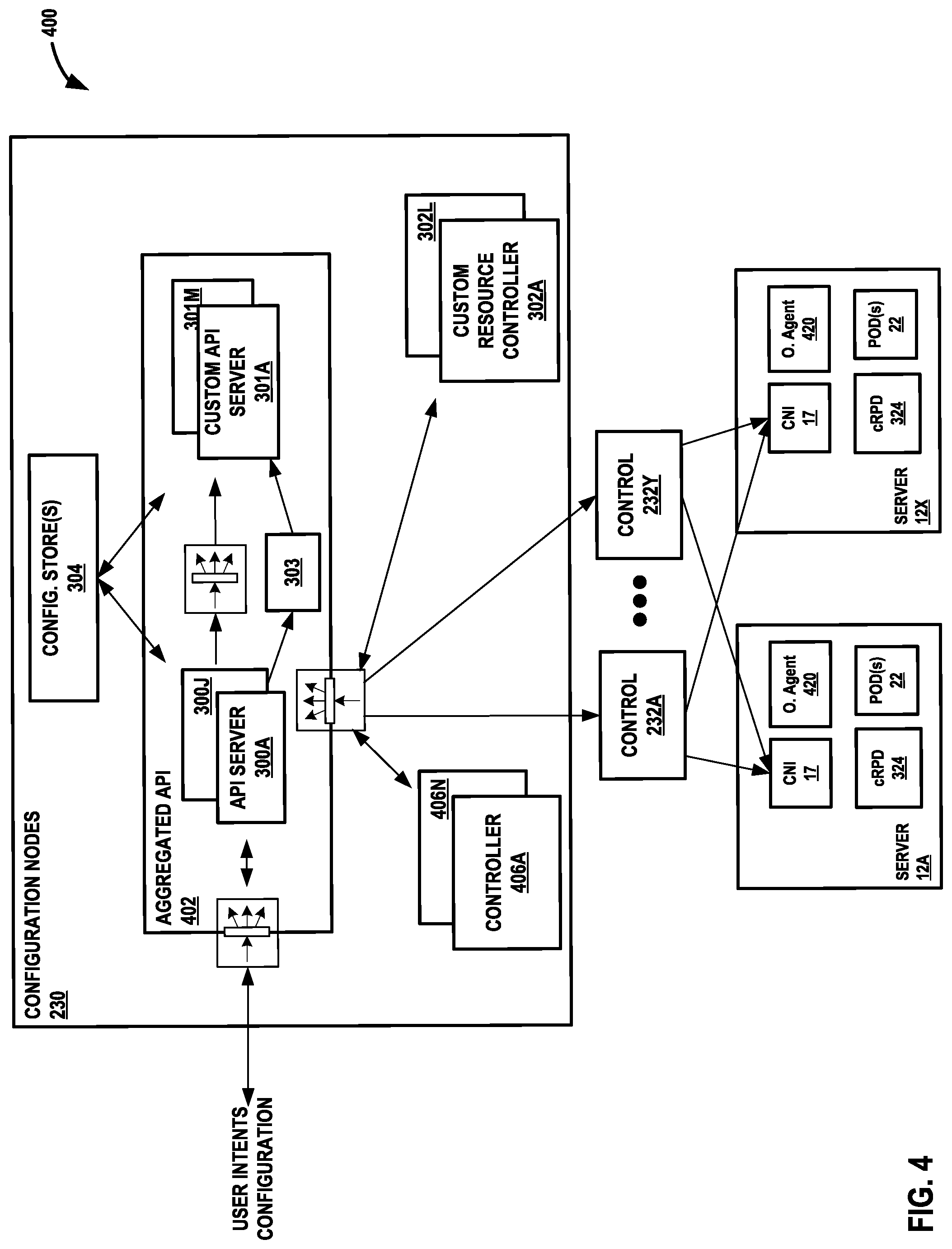 Patent US12101227 Figure 4 – Network policy validation
