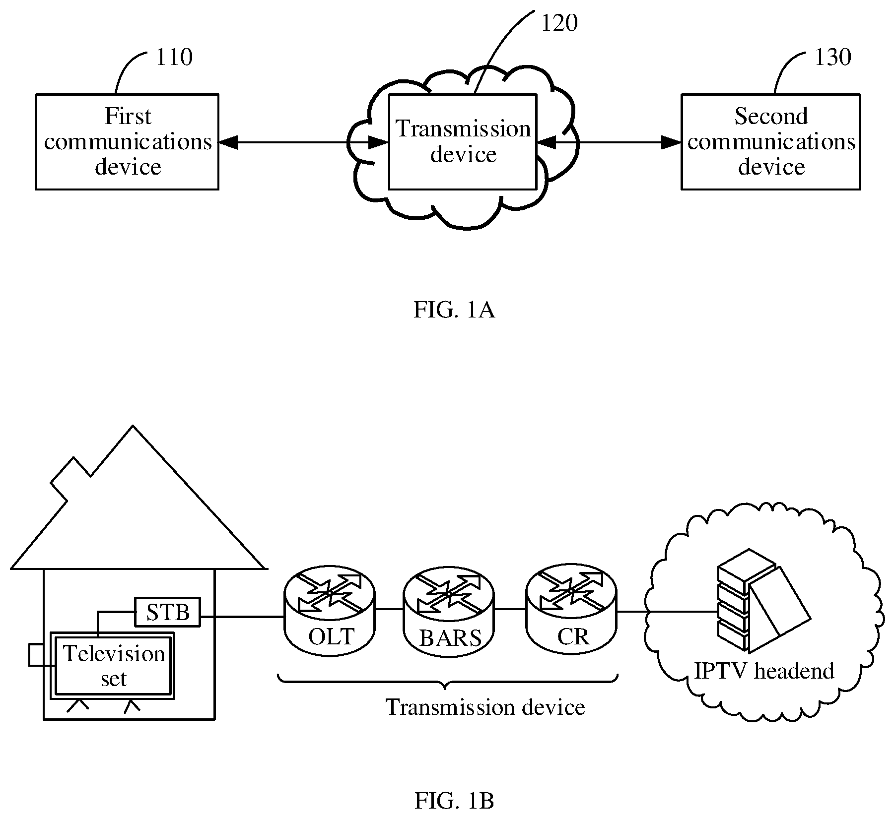 Patent US12101238 — Data transmission performance detection — Figure 1