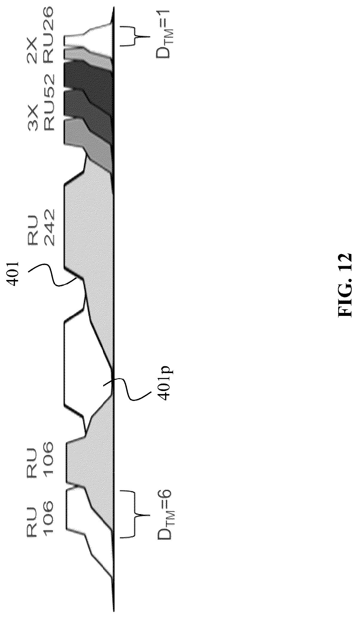 Patent US12101263 Figure 12 – Device and method for non-contiguous multiple resource unit in a wireless network