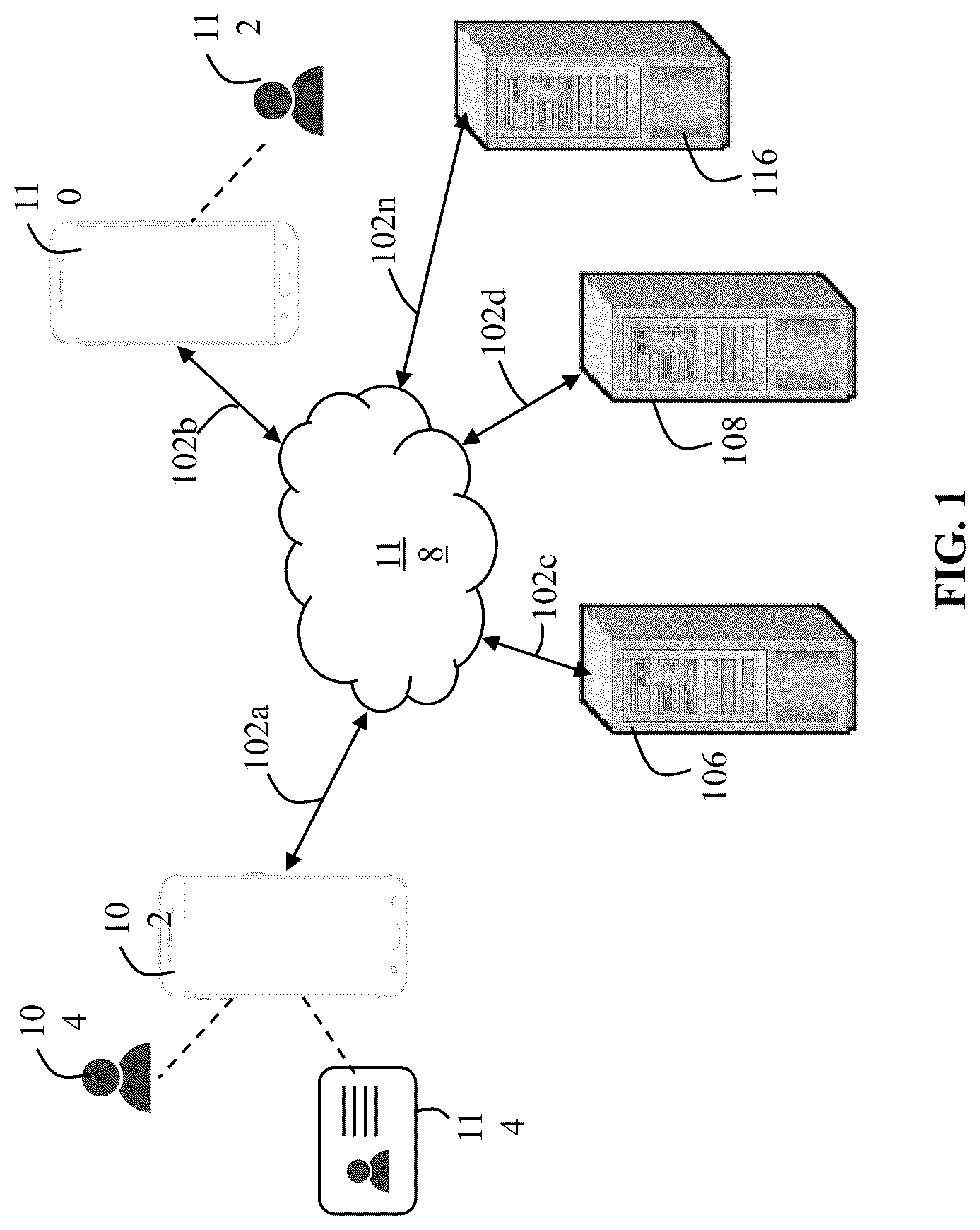 Patent US12101317 Figure 1 – Computer-implemented user identity verification method