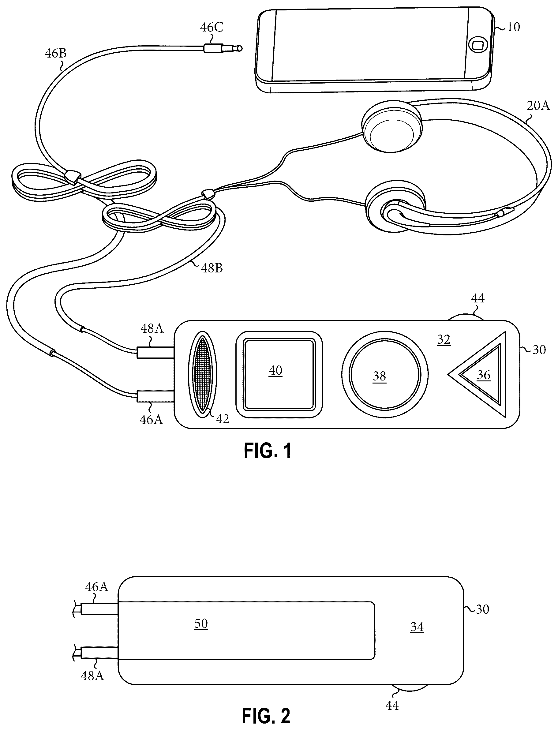 Patent US12101432 — Media control devices, systems and methods — Figure 1