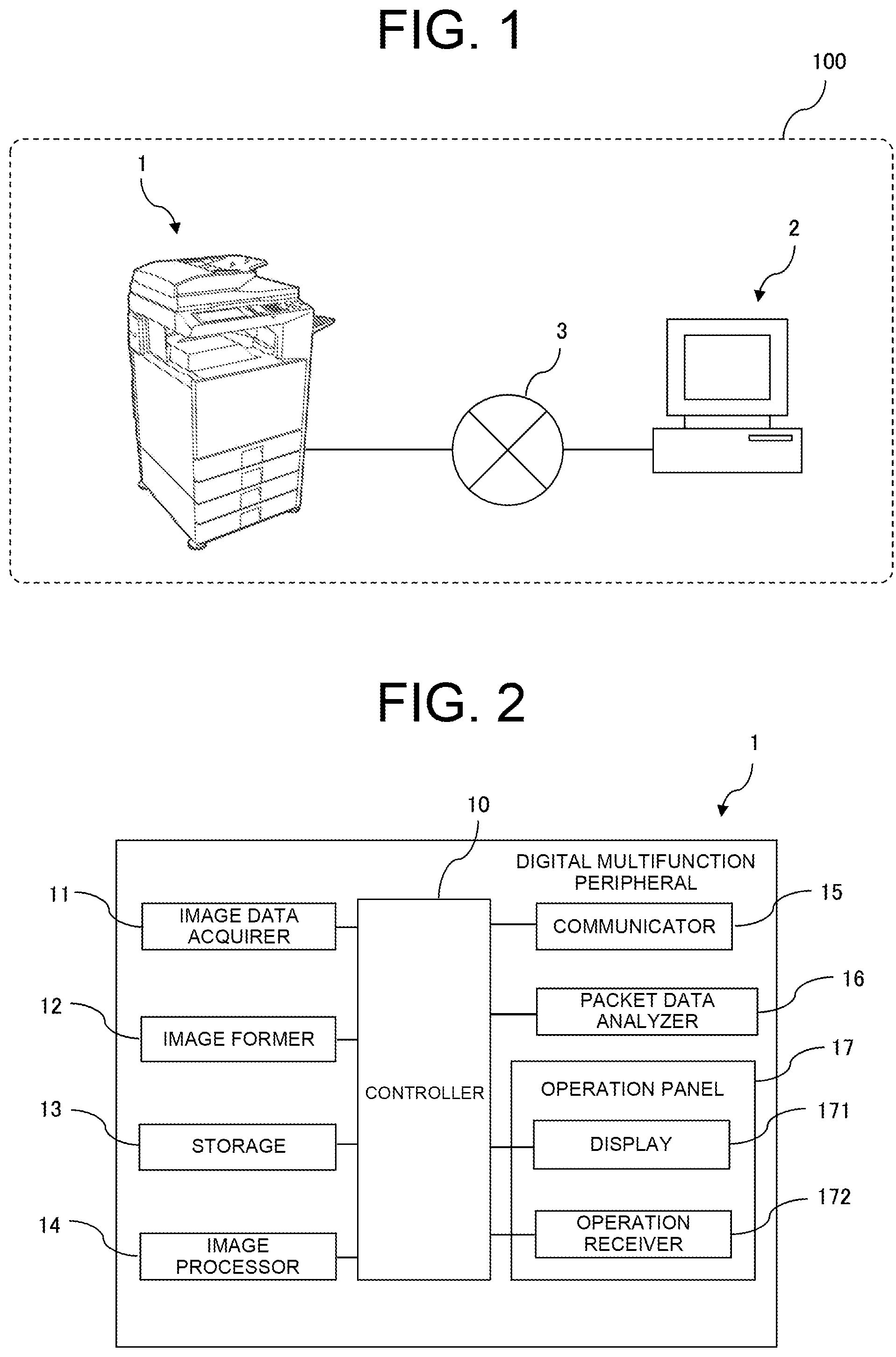 Patent US12101445 — Image forming apparatus and method of controlling image forming apparatus which adapt to various OSes/IPP print functions — Figure 1