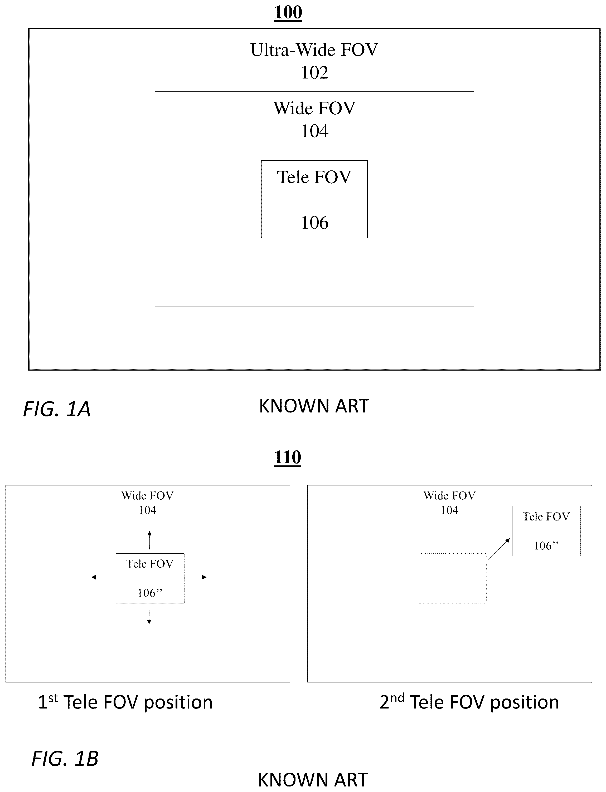 Patent US12101455 — Multi-aperture zoom digital cameras and methods of using same — Figure 1