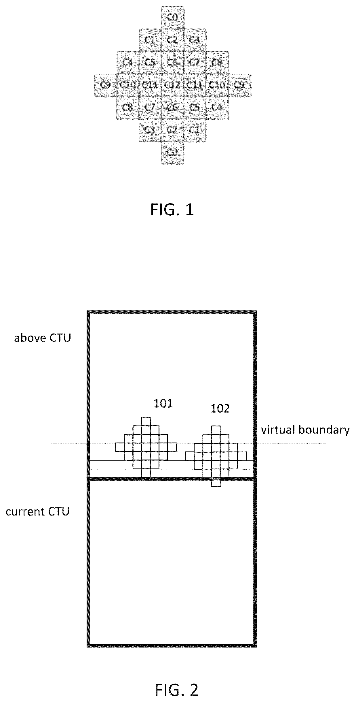 Patent US12101484 Figure 1 – Virtual boundary processing for adaptive loop filtering