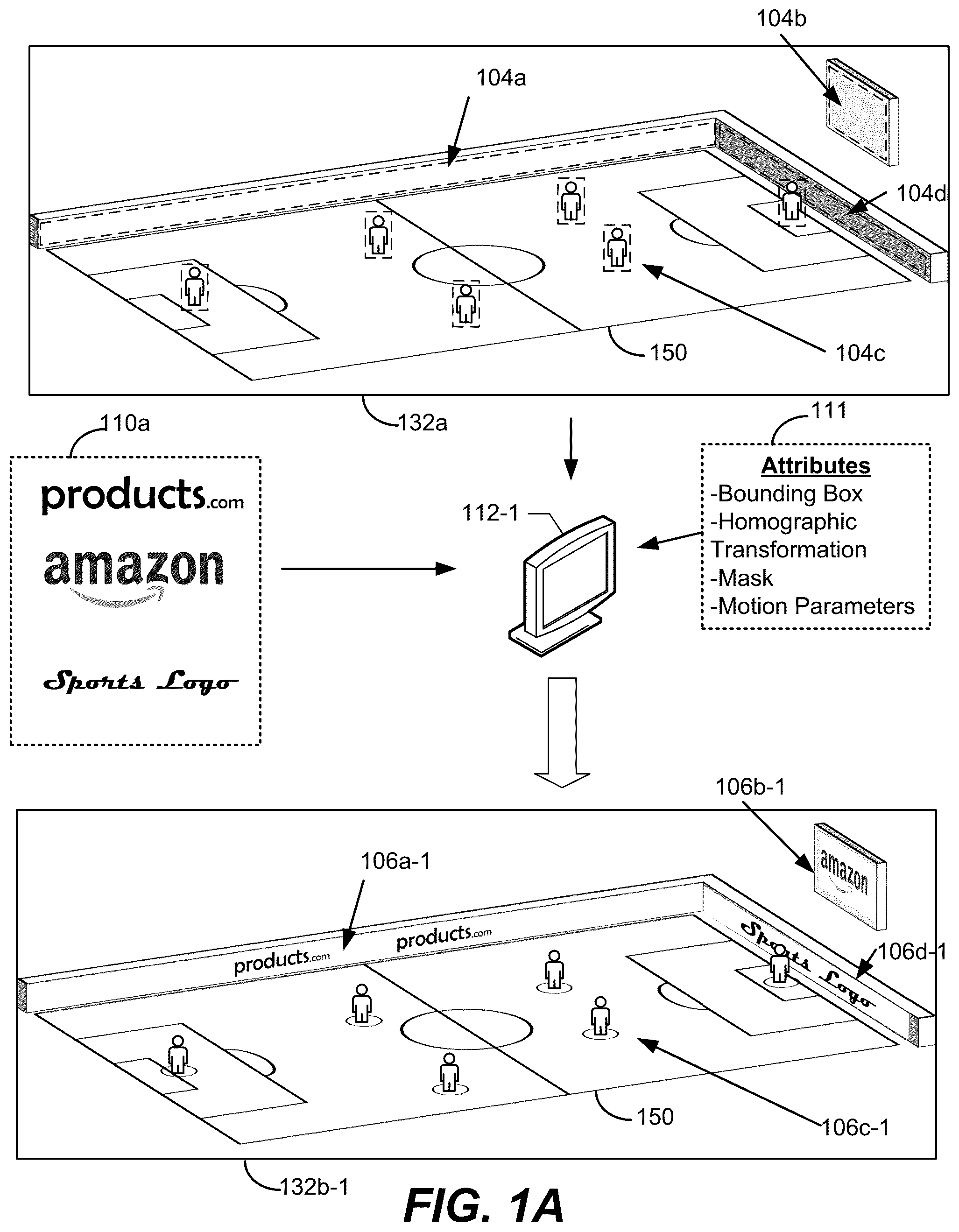 Patent US12101529 — Client side augmented reality overlay — Figure 1
