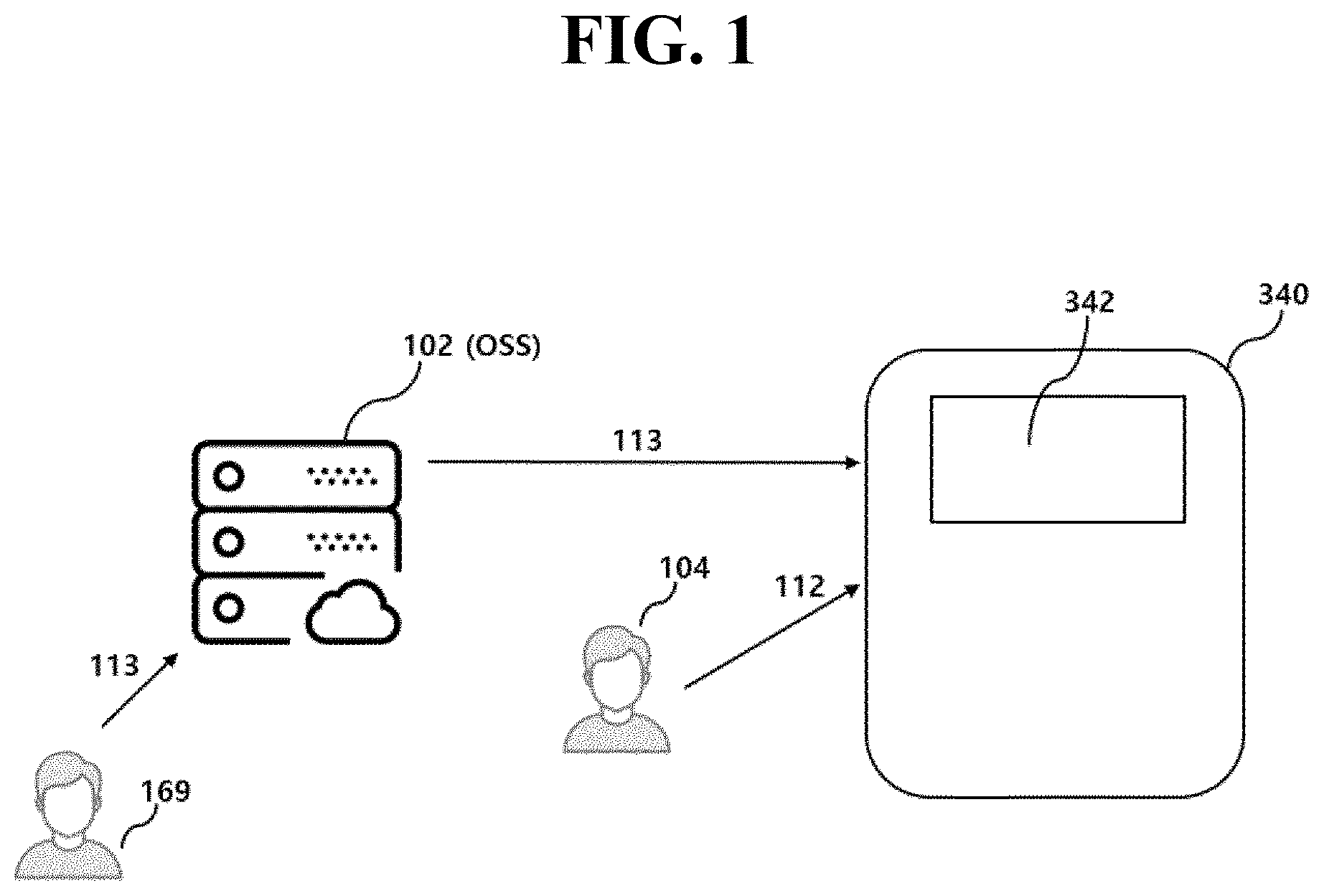 Patent US12101535 — Video curation service method — Figure 1