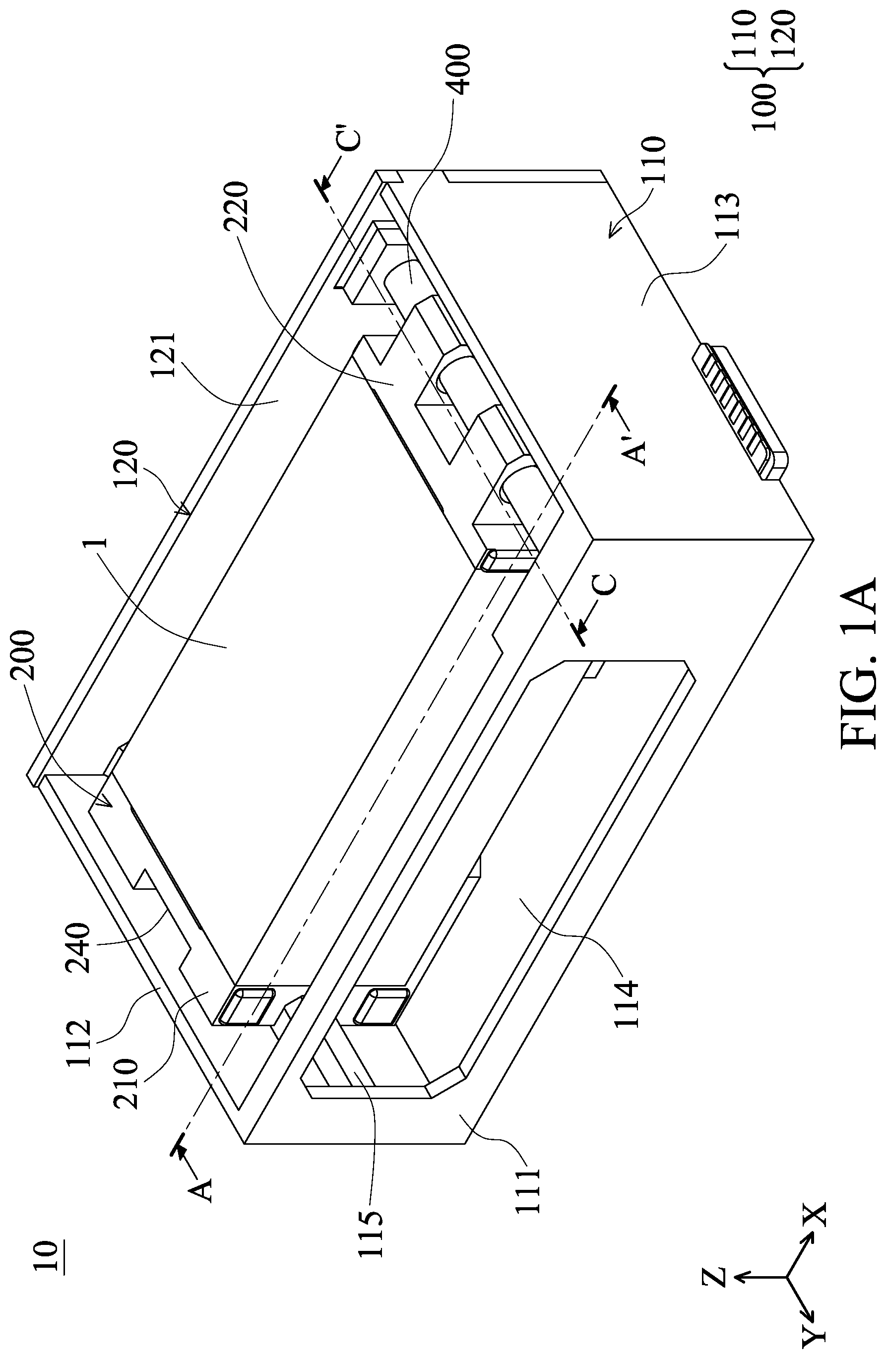 Patent US12101543 — Optical component driving mechanism — Figure 1