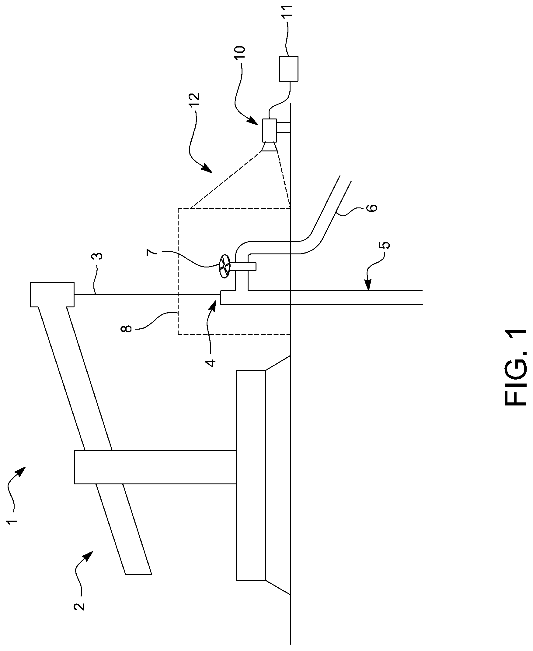 Patent US12101552 — Remote monitoring method using image processing intelligence — Figure 1