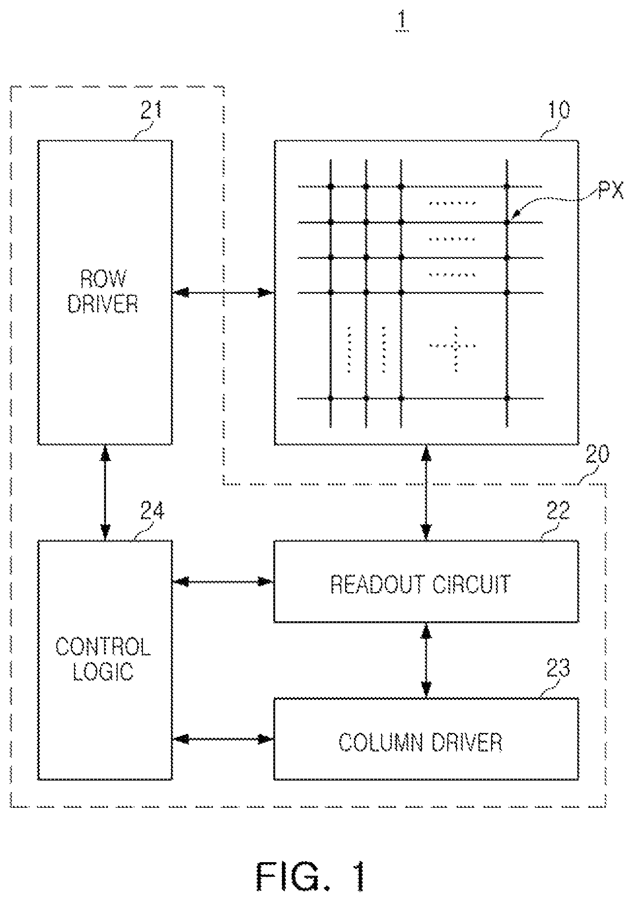 Patent US12101554 — Method and apparatus for performing autofocusing using summed signals — Figure 1