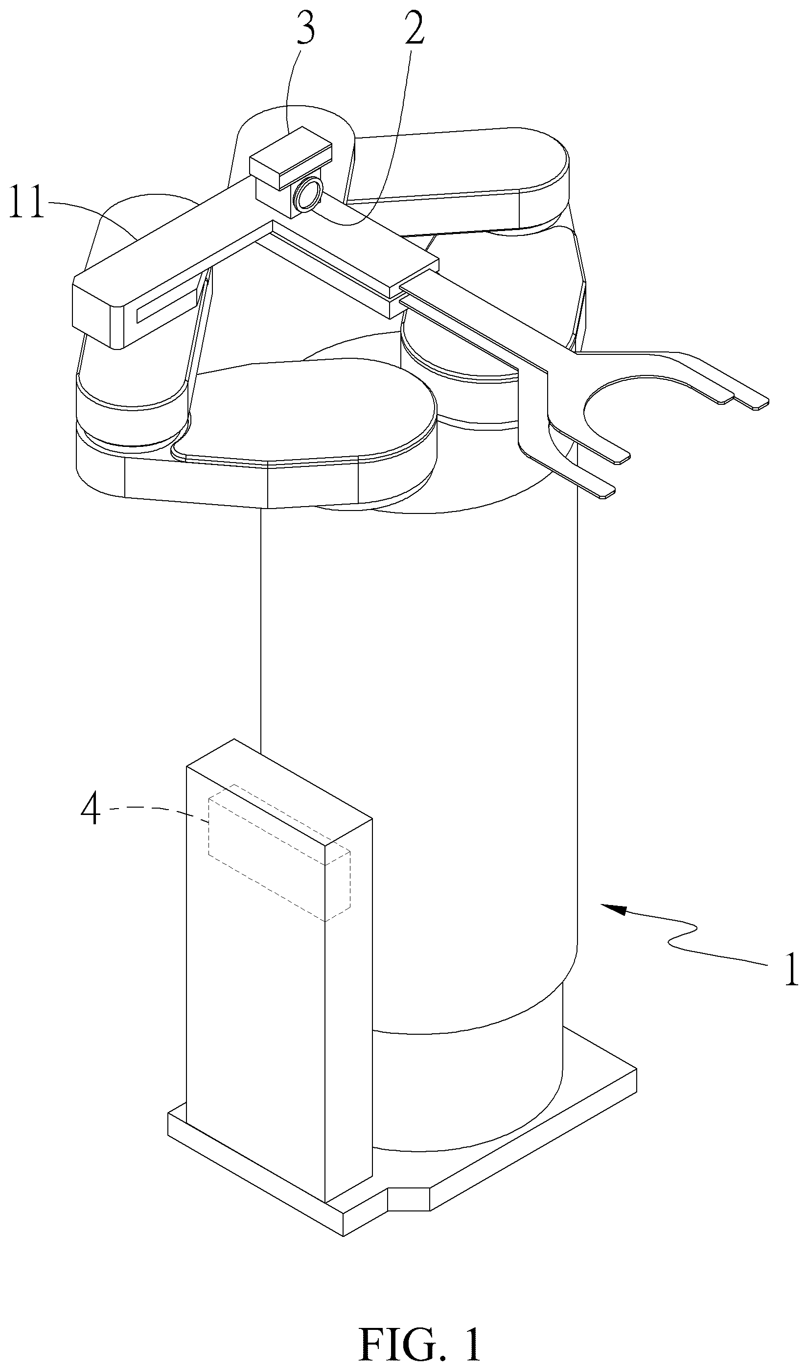 Patent US12101559 — Wafer position status inspection apparatus — Figure 1