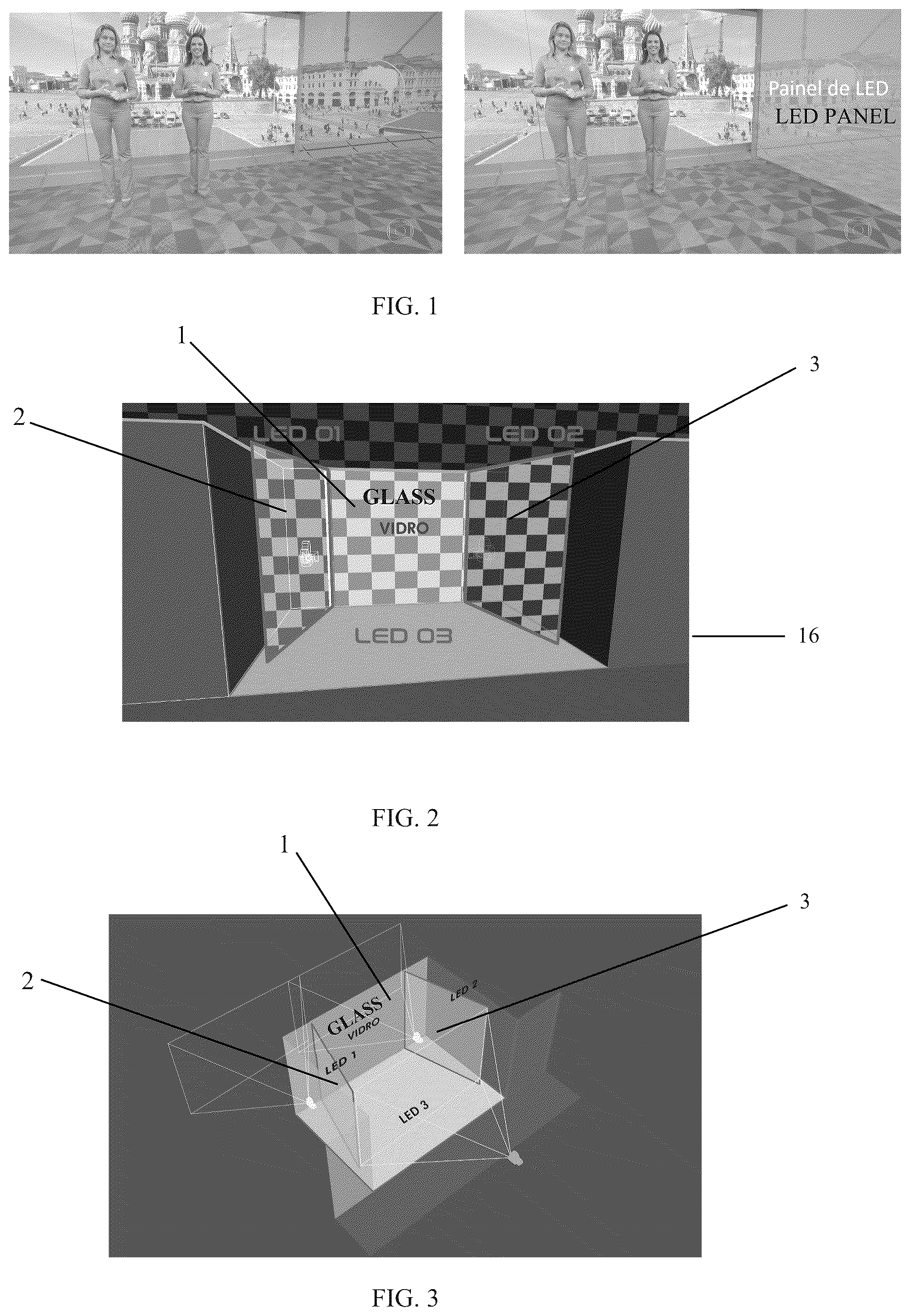 Patent US12101573 — System for capturing and projecting images, use of the system and method for capturing, projecting and inserting images — Figure 1
