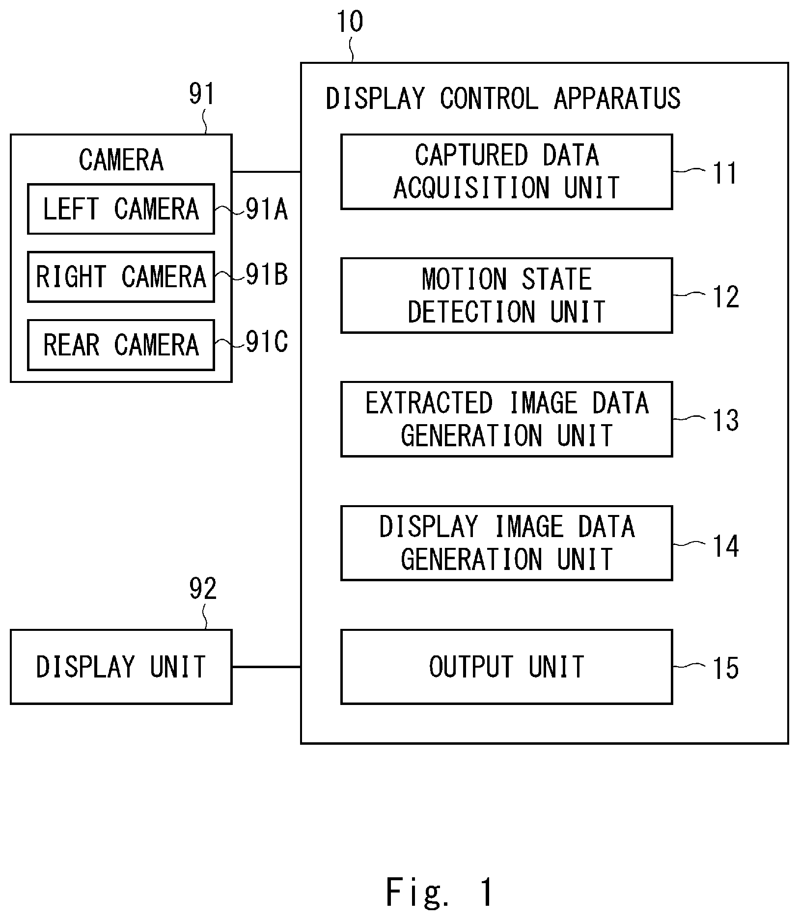 Patent US12101580 — Display control apparatus, display control method, and program — Figure 1