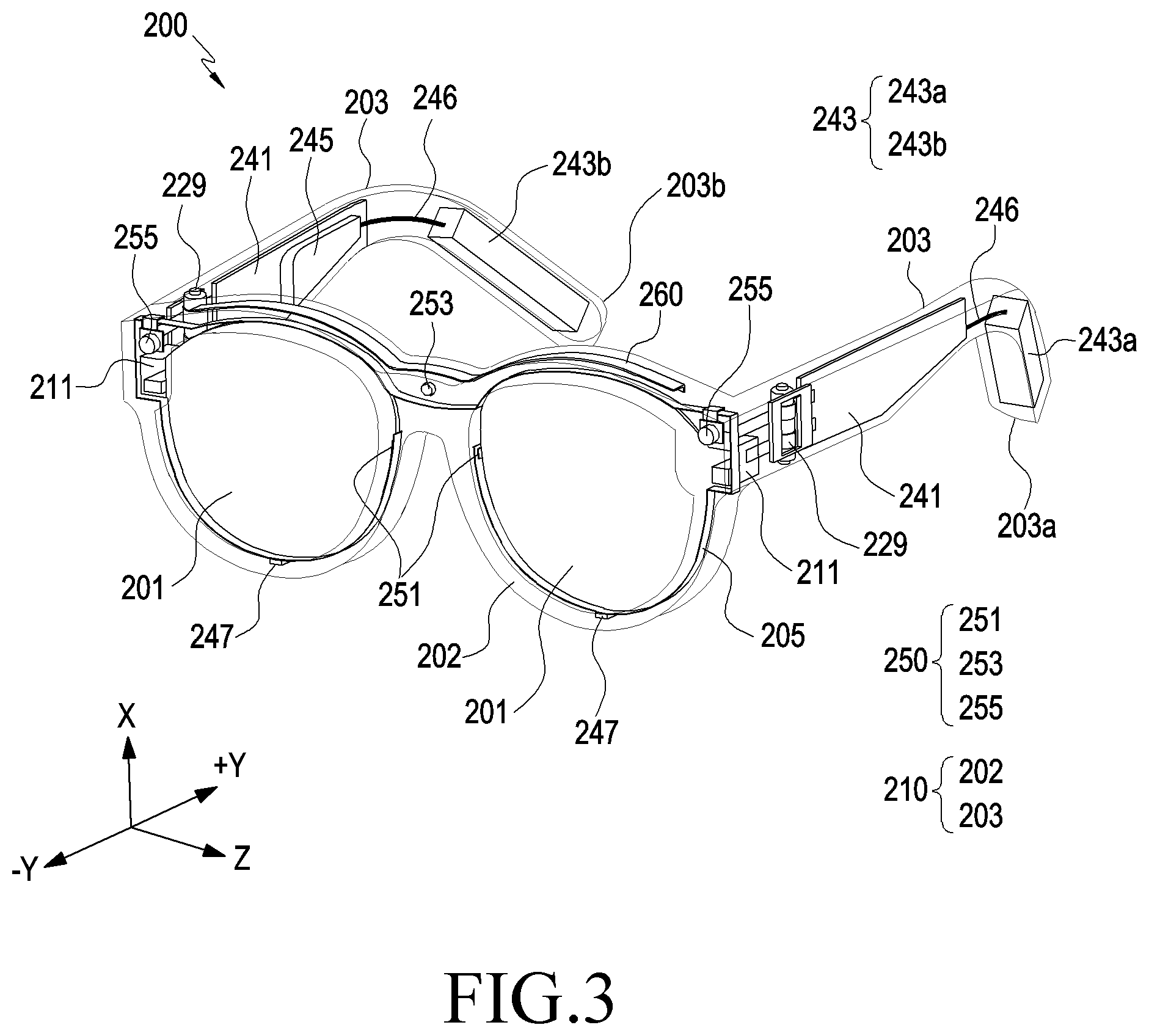 Patent US12101585 Figure 3 – Speaker module mounting structure and electronic device including the same