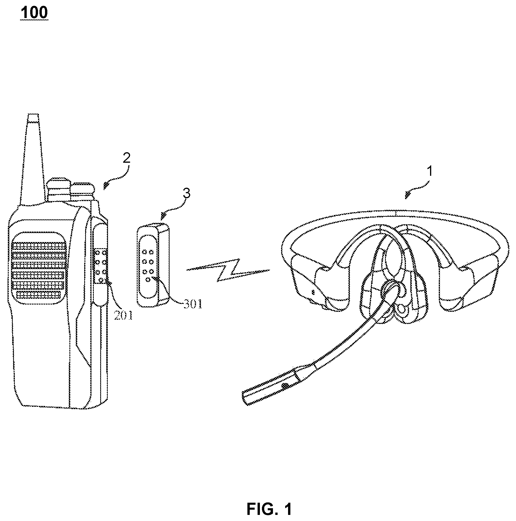 Patent US12101589 — Acoustic output apparatuses — Figure 1