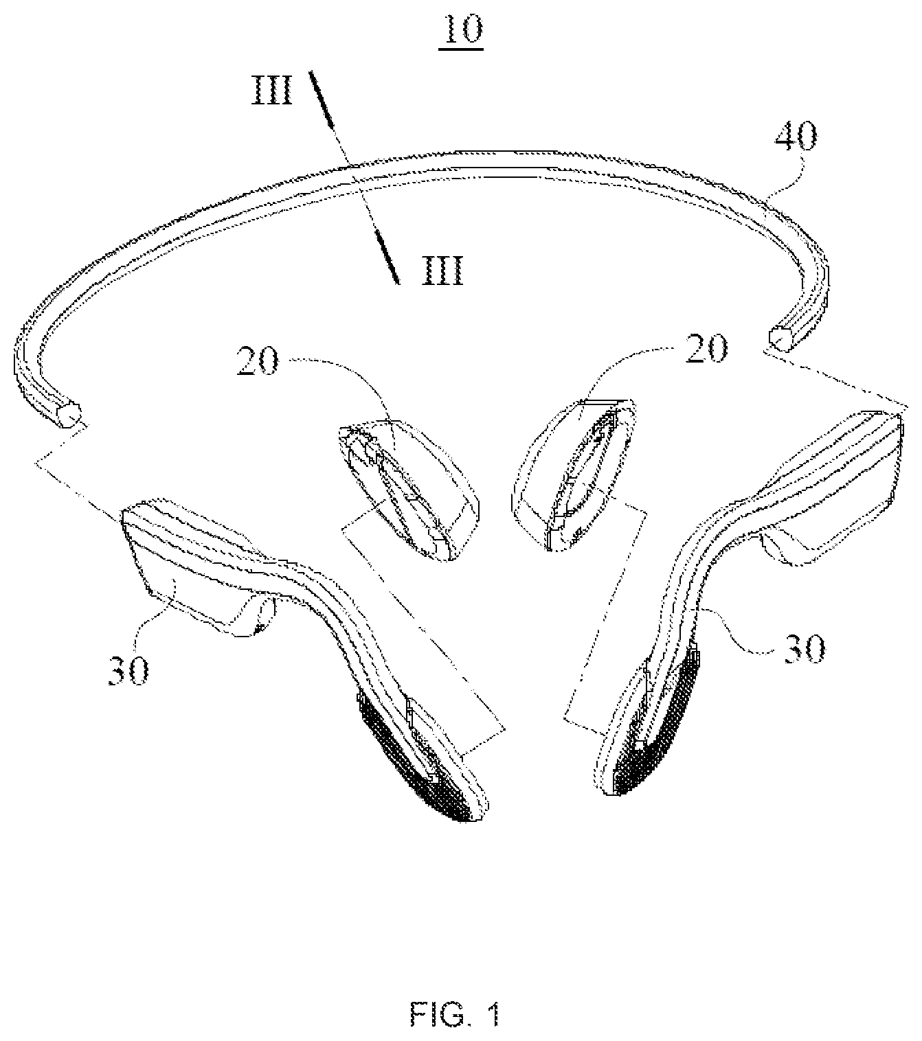 Patent US12101593 — Bone conduction earphones — Figure 1