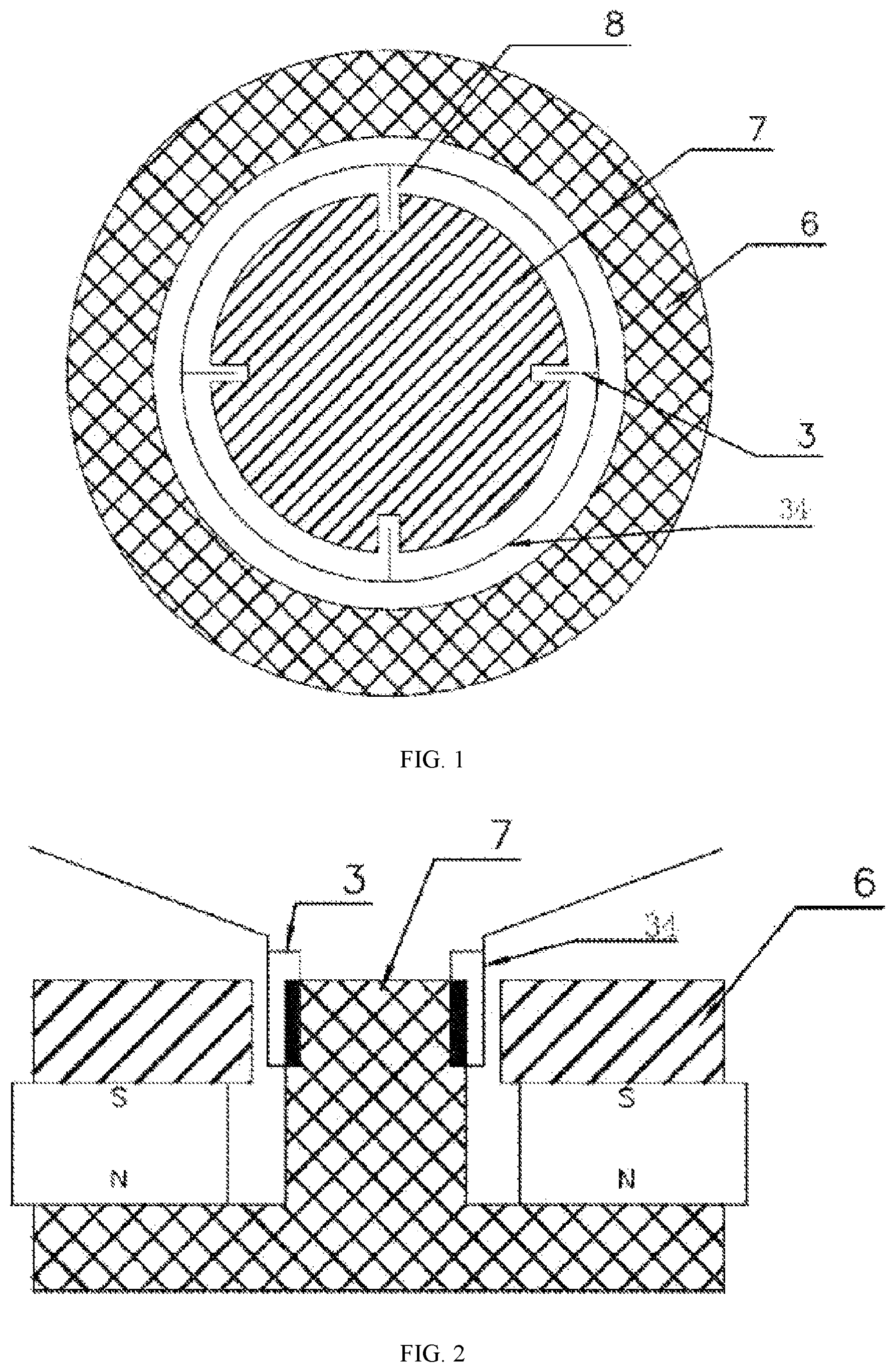 Patent US12101617 — Loudspeaker with a fin-reinforced voice coil structure — Figure 1