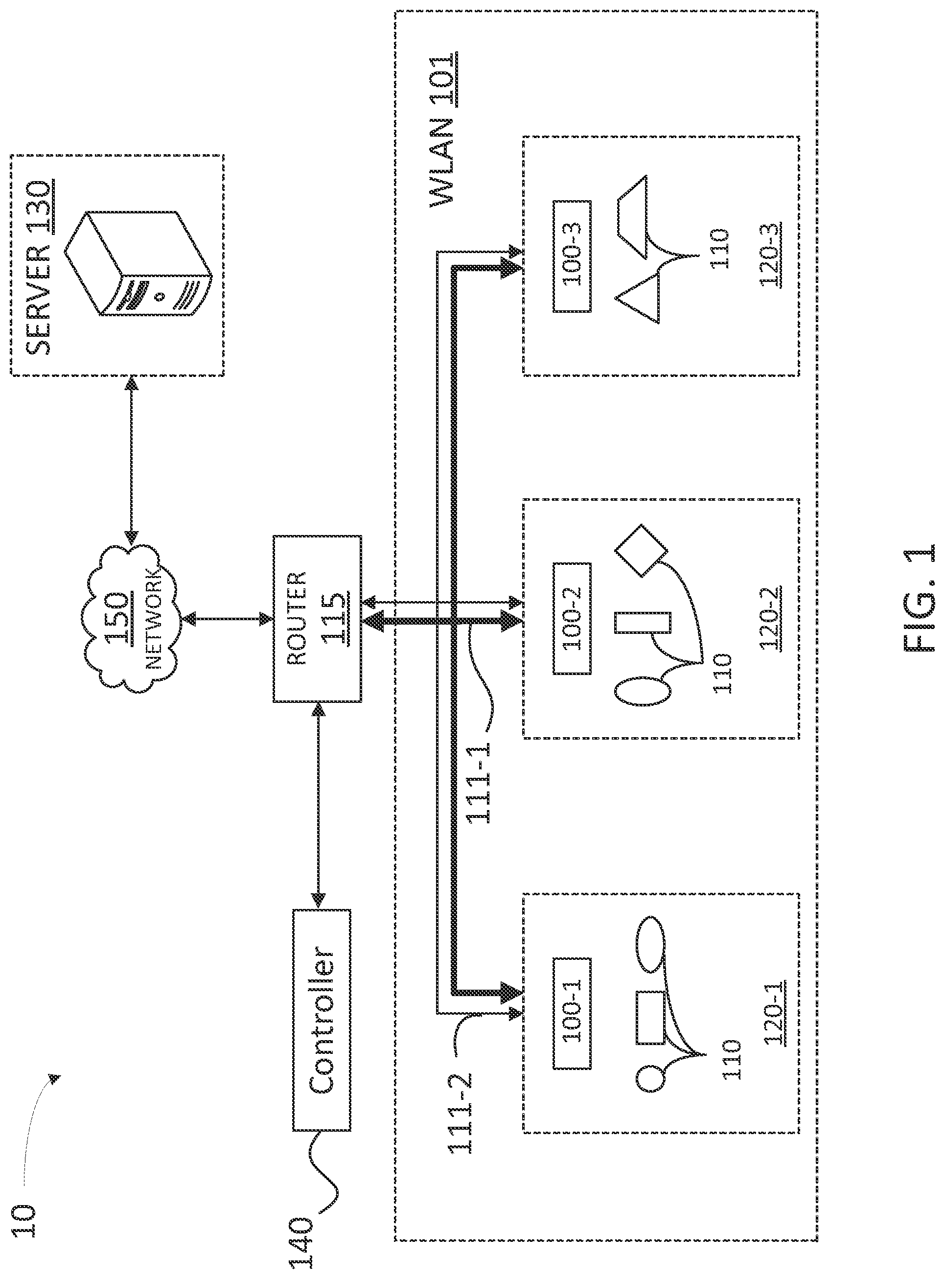 Patent US12101643 — Assisted network roaming with predictive network tool — Figure 1