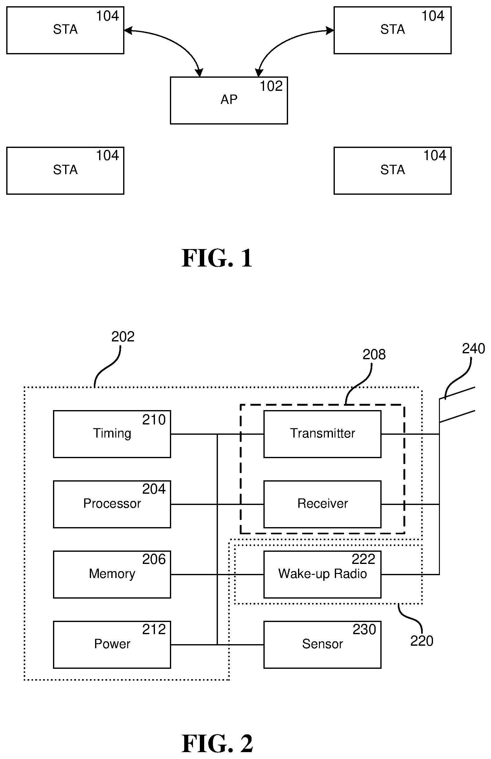 Patent US12101671 — Wireless communication node scanning and association — Figure 1