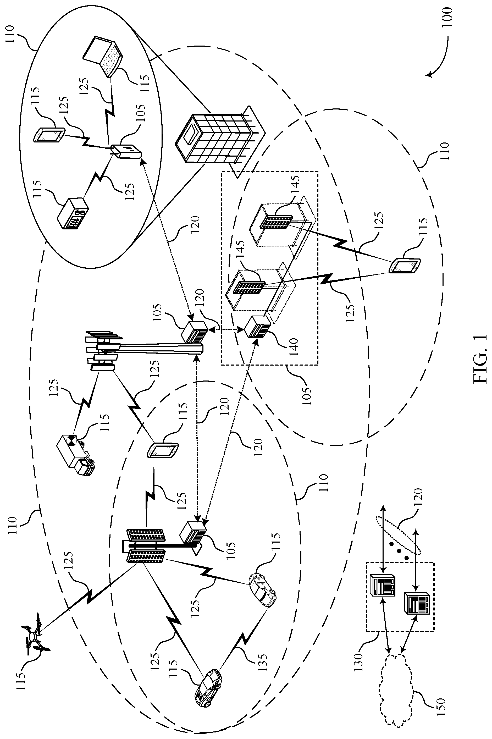 Patent US12101743 — Phase tracking reference signal configurations for sidelink communications — Figure 1