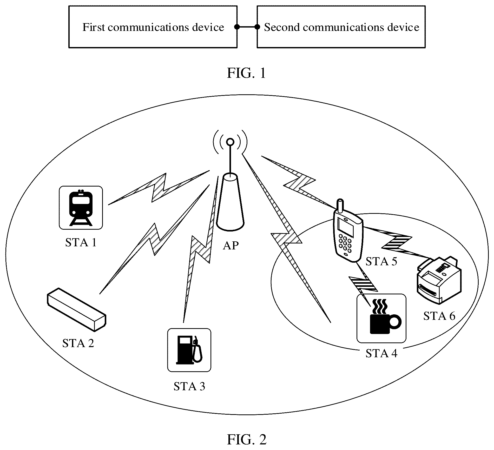 Patent US12101750 — Multi-band indication method — Figure 1