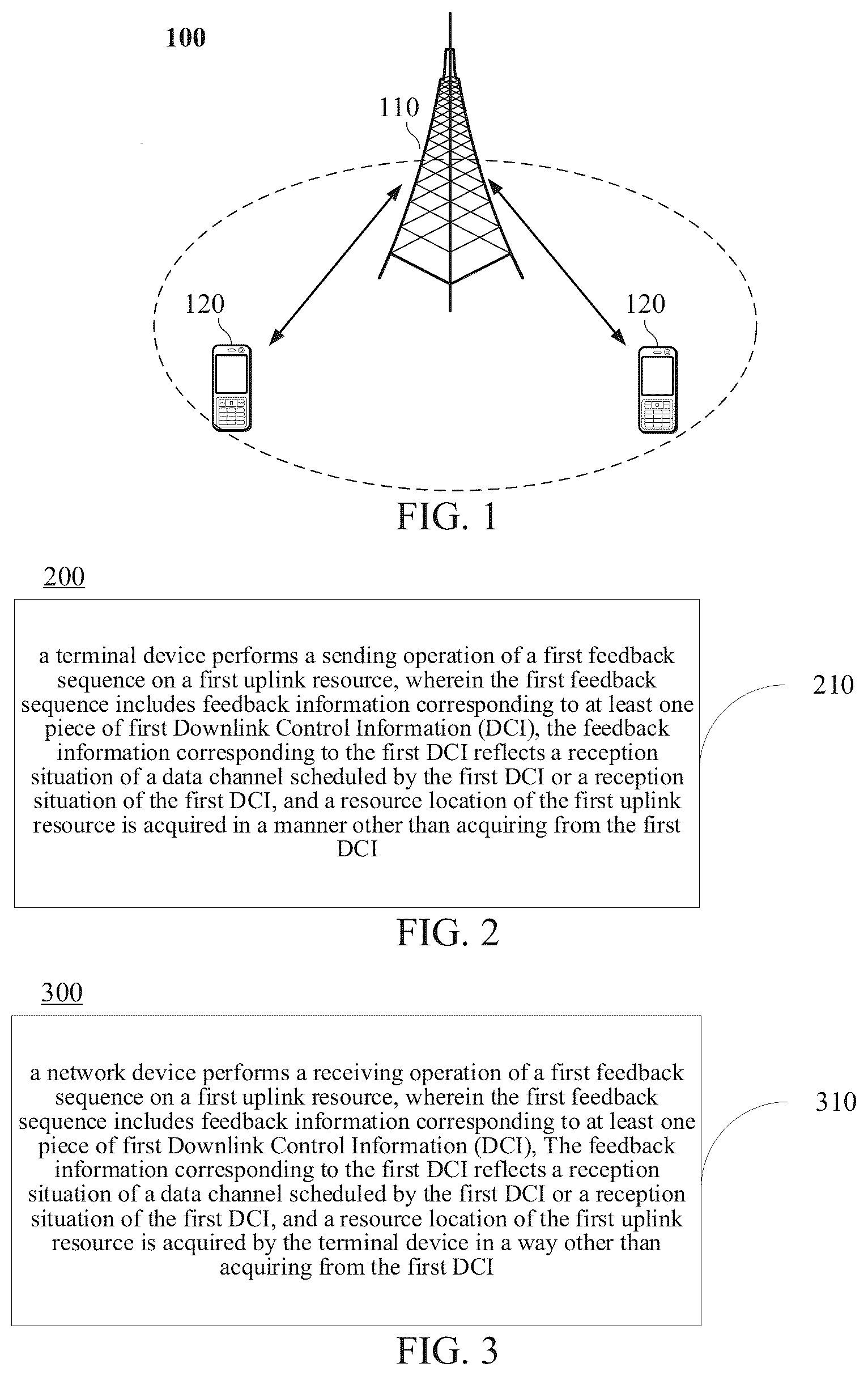 Patent US12101779 — Wireless communication method, terminal device, and network device — Figure 1