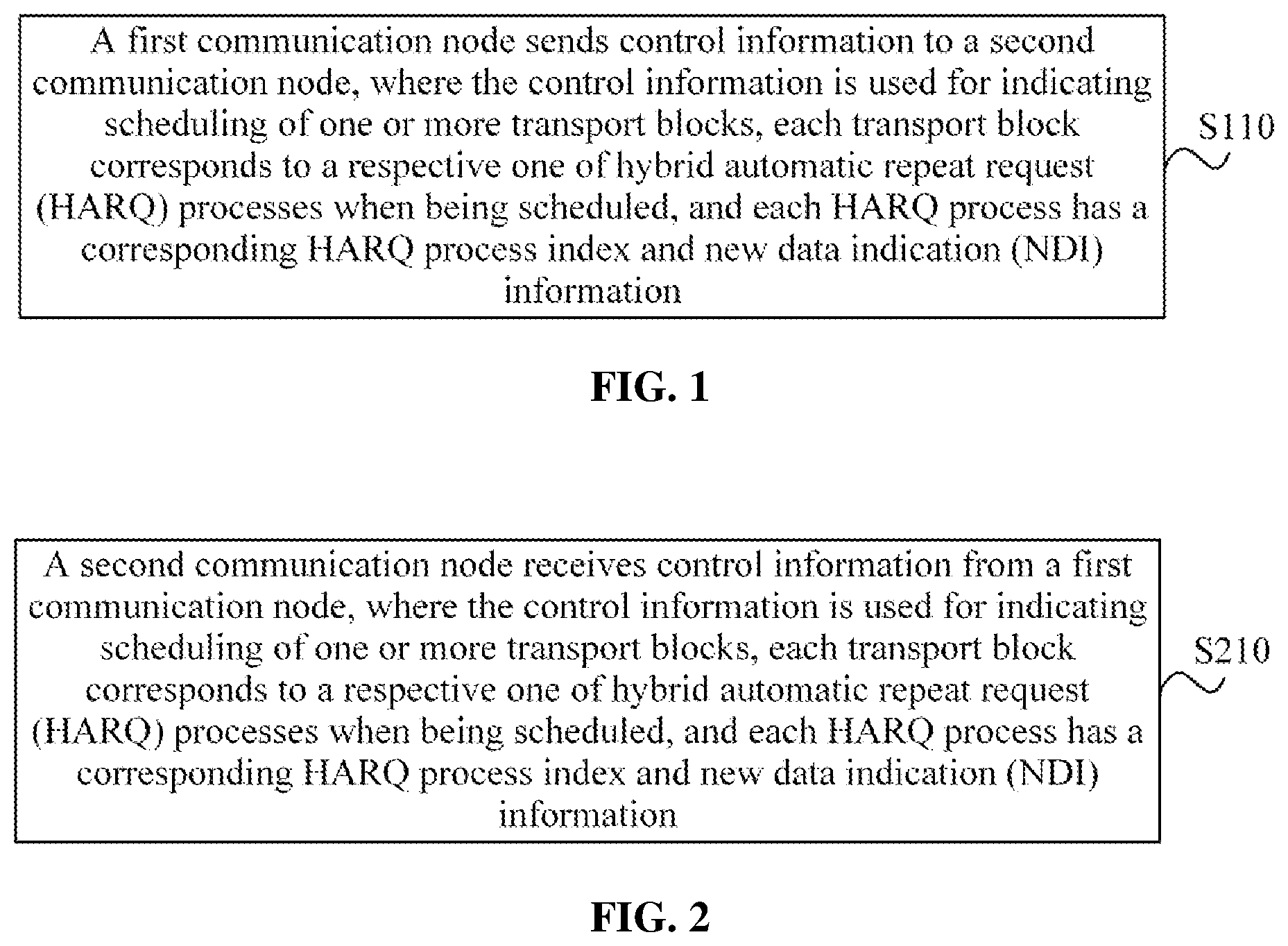 Patent US12101784 Figure 1 – Control information indicating method, communication node and computer readable storage medium