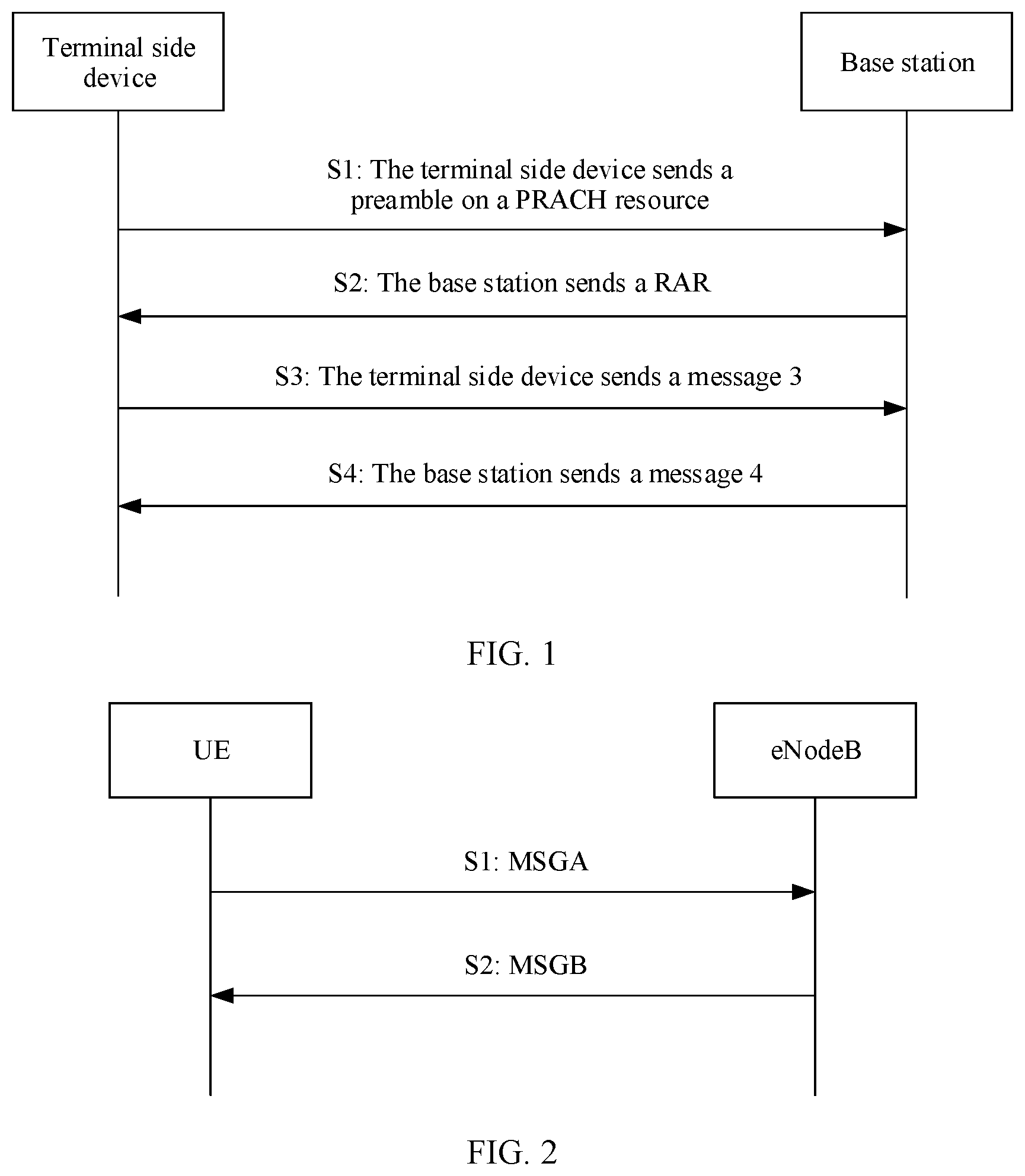 Patent US12101818 Figure 1 – Random access method and apparatus