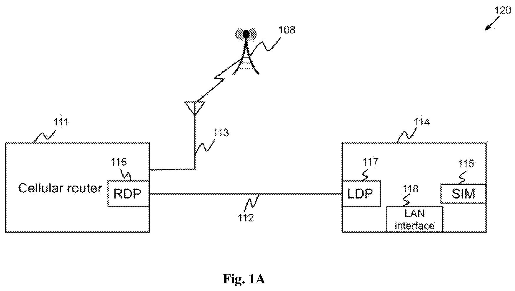 Patent US12101850 — Method and system for establishing multiple connections at a wireless communication device — Figure 1