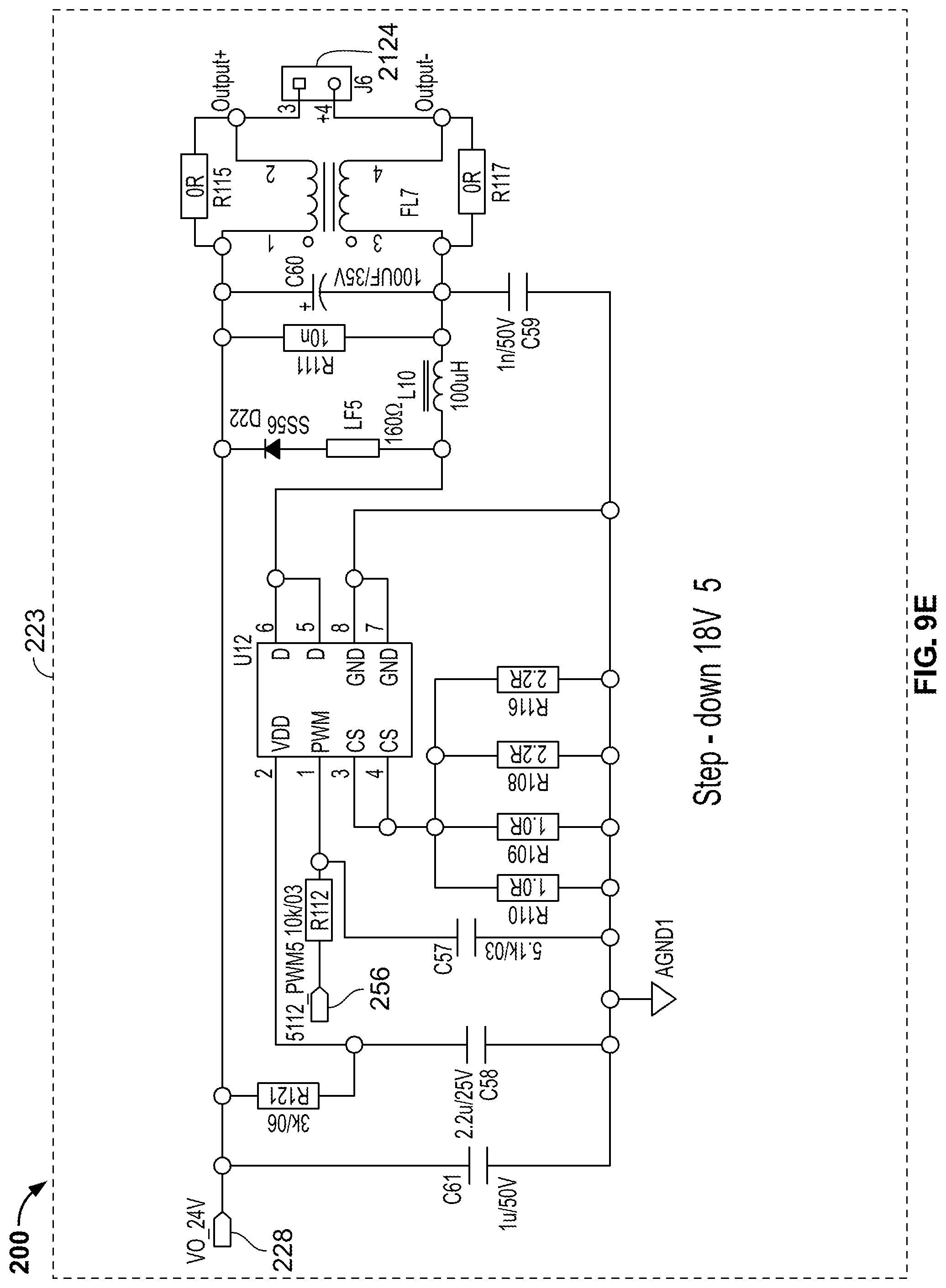 Patent US12101855 Figure 16 – Power supply