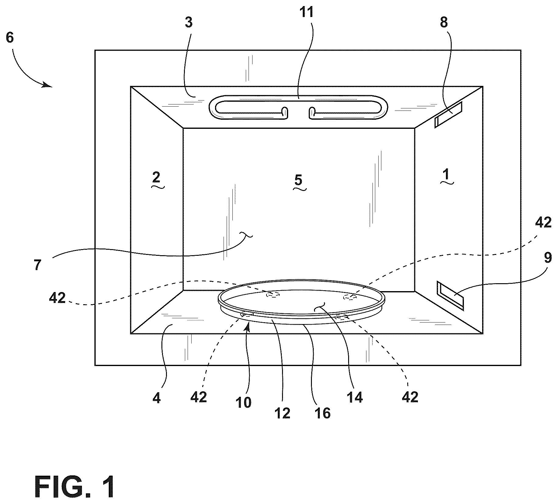 Patent US12101866 — Phase-gate hybrid coating crisp plate — Figure 1