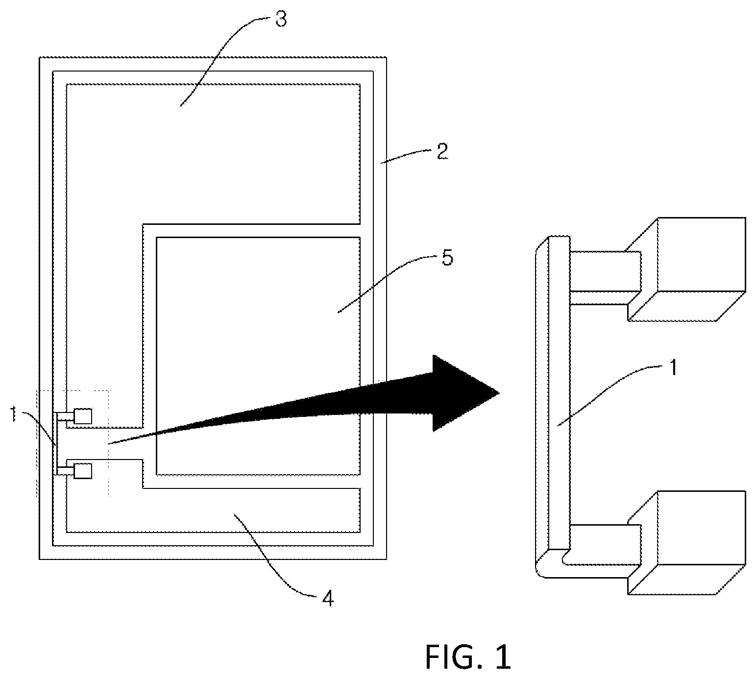 Patent US12101882 — Flexible circuit board and wireless terminal comprising same — Figure 1