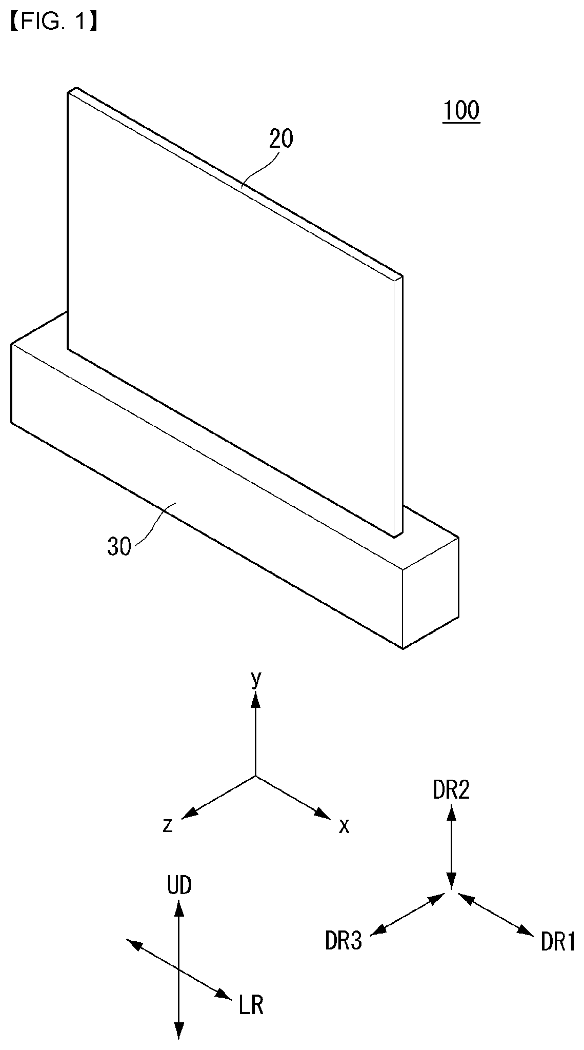 Patent US12101898 — Display device — Figure 1