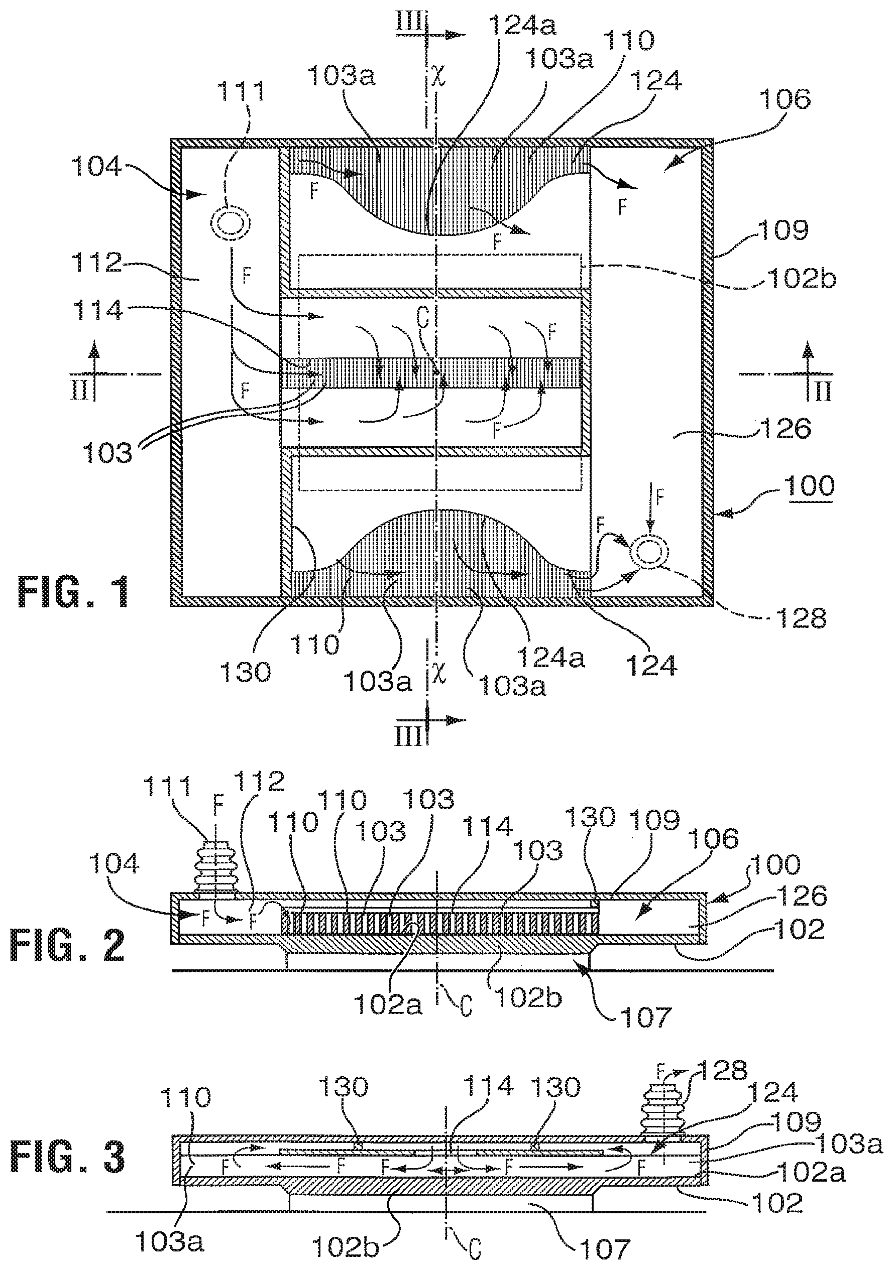 Patent US12101906 — Fluid heat exchanger — Figure 1