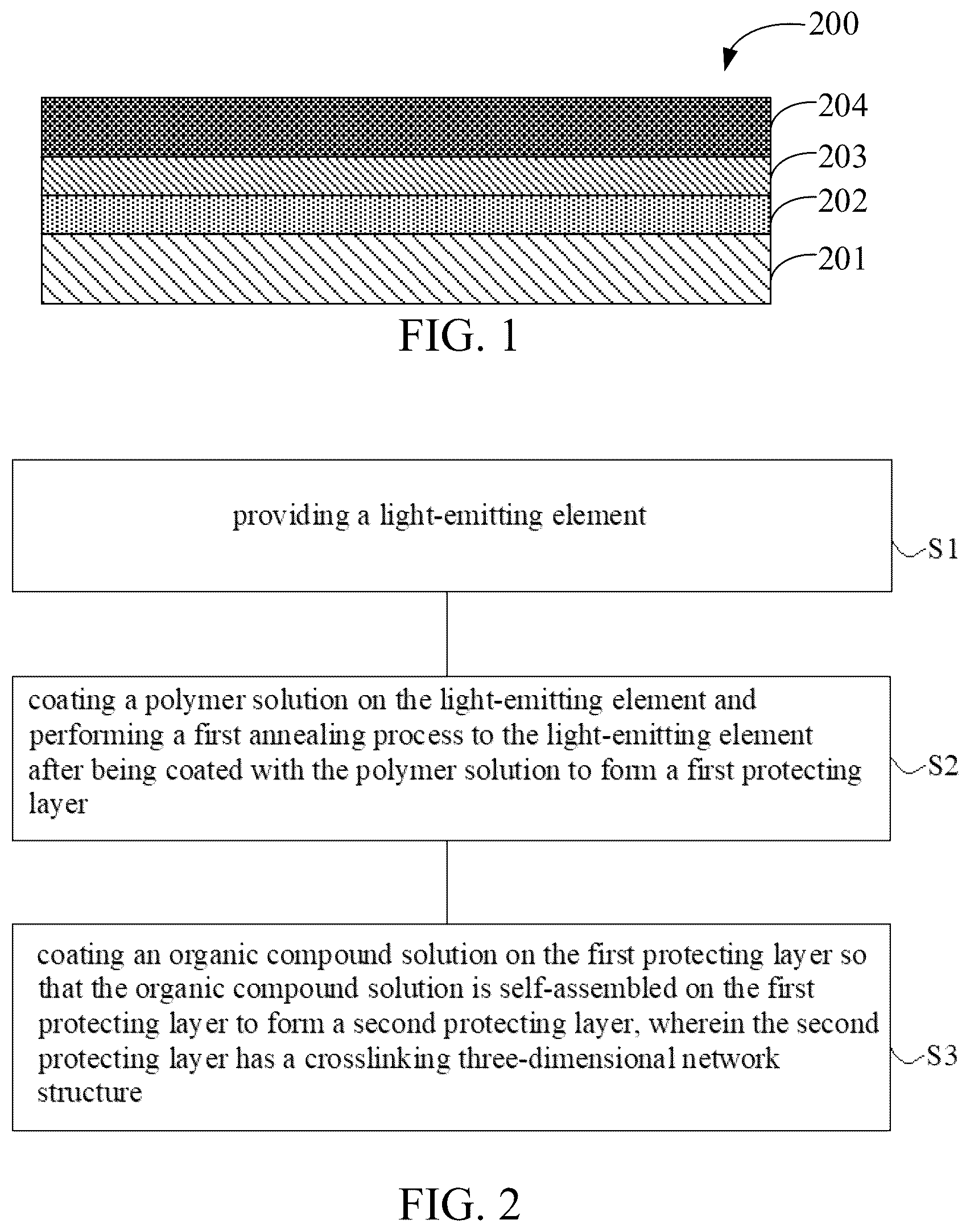 Patent US12101957 — Display panel and manufacturing method thereof — Figure 1