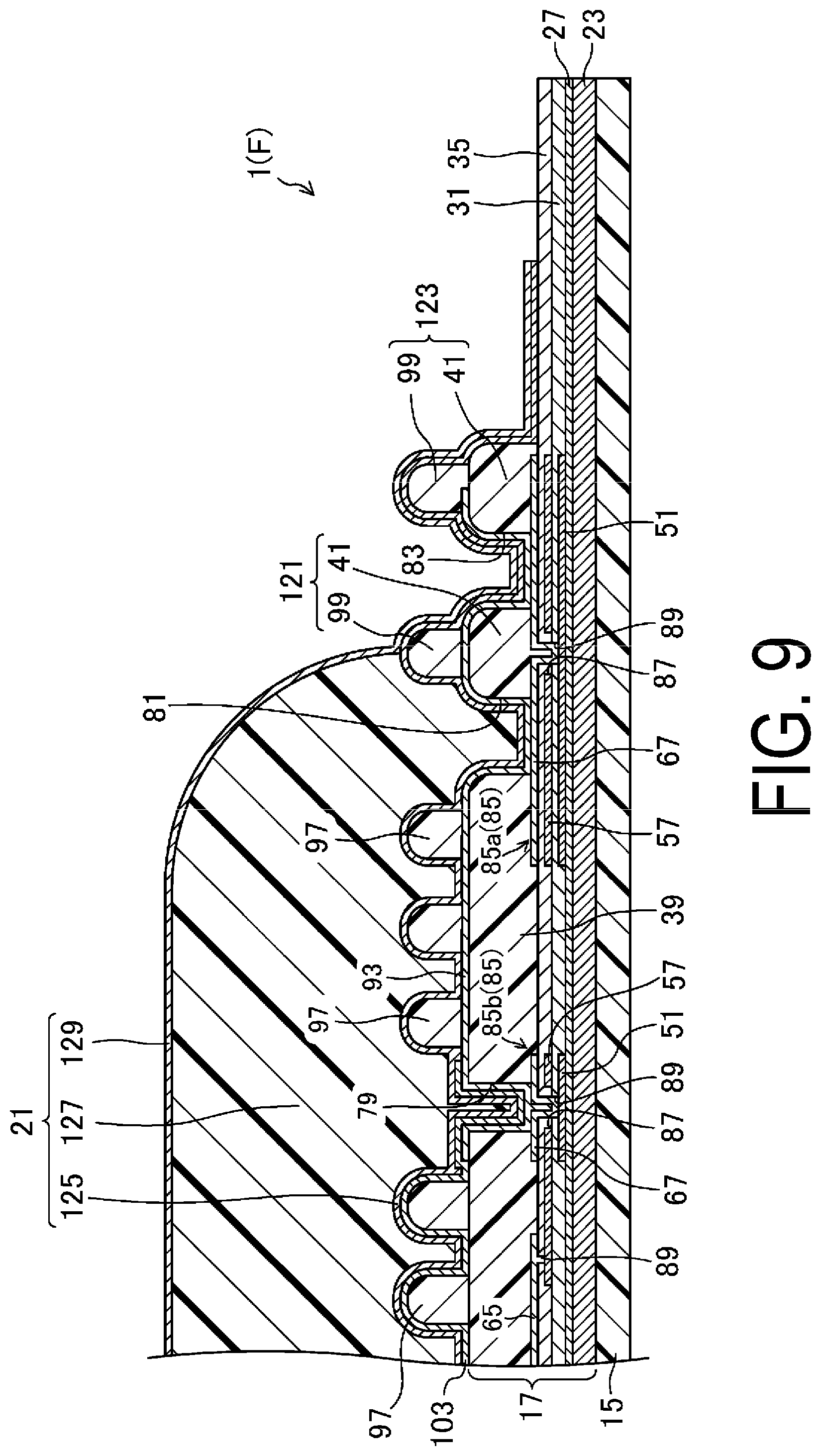 Patent US12101974 Figure 9 – Display device