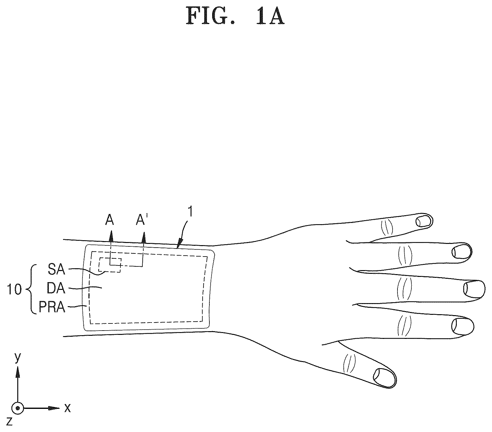 Patent US12101984 — Display device — Figure 1