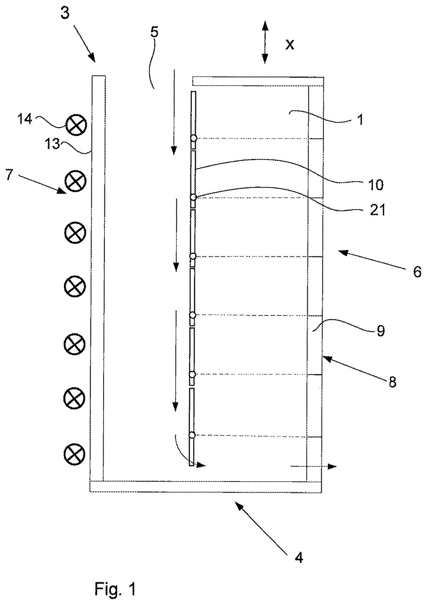 Patent US12102057 Figure 1 – Milking arrangement