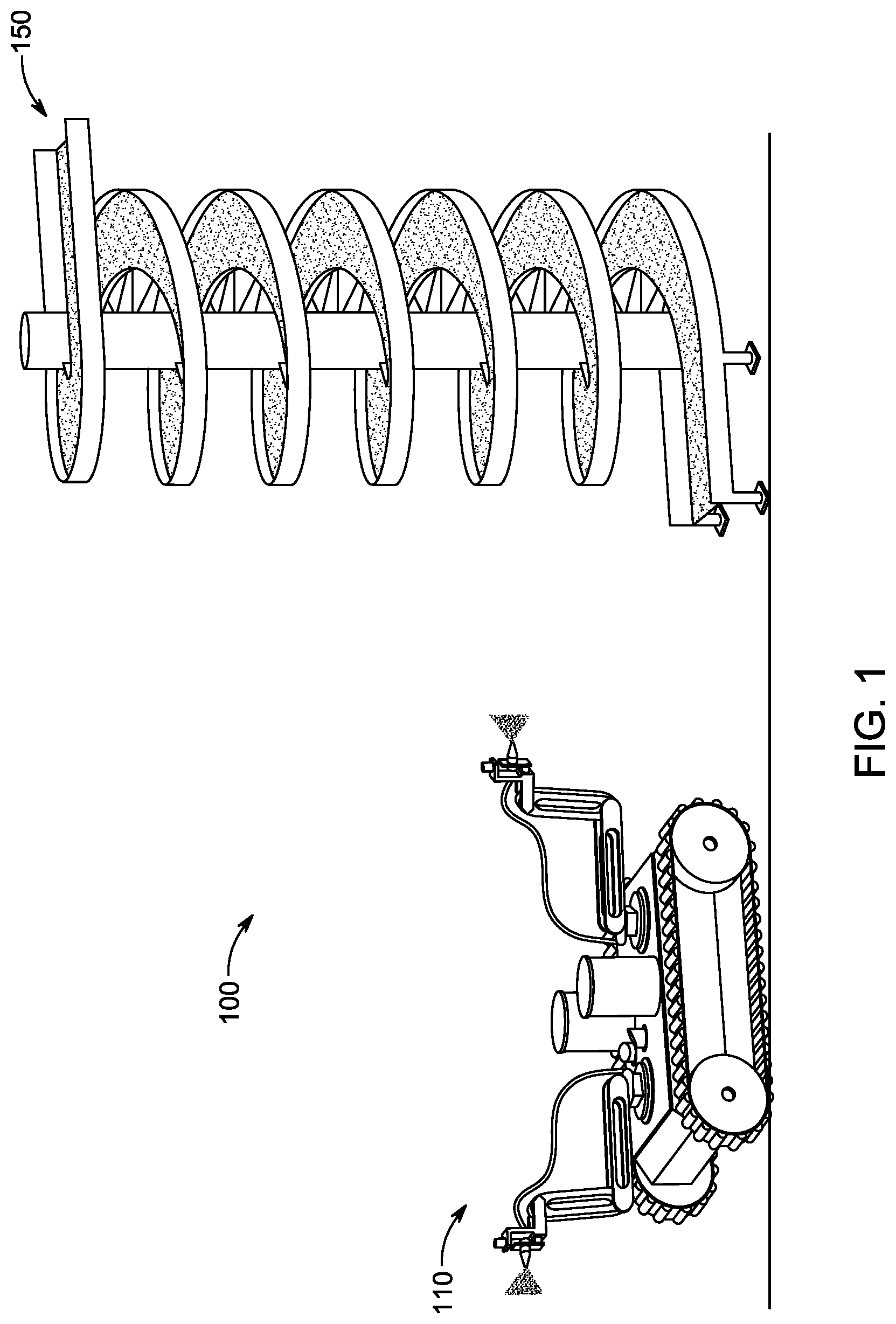 Patent US12102081 — Vertical farming spraying system — Figure 1