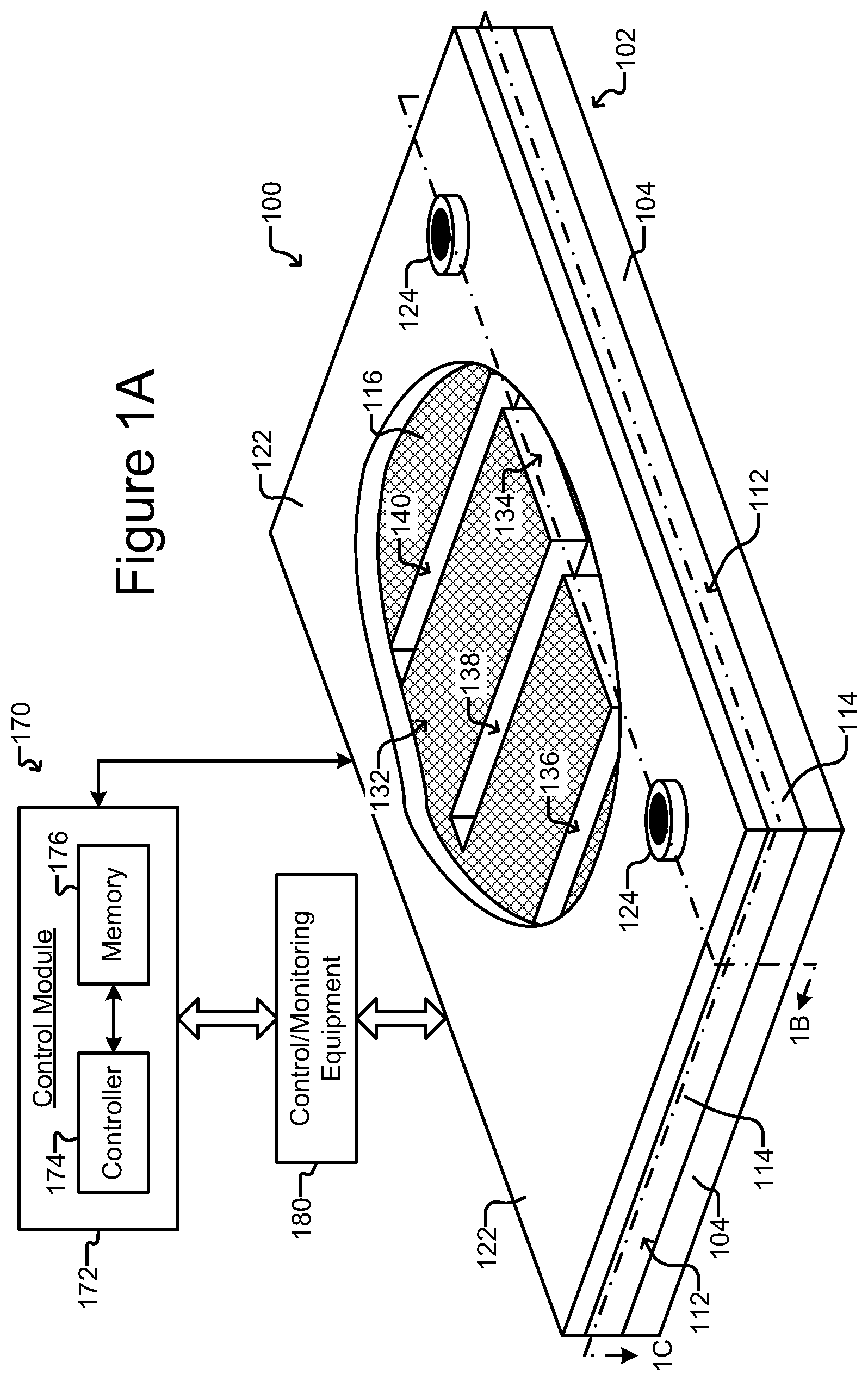 Patent US12102083 — Freezing and archiving cells on a microfluidic device — Figure 1
