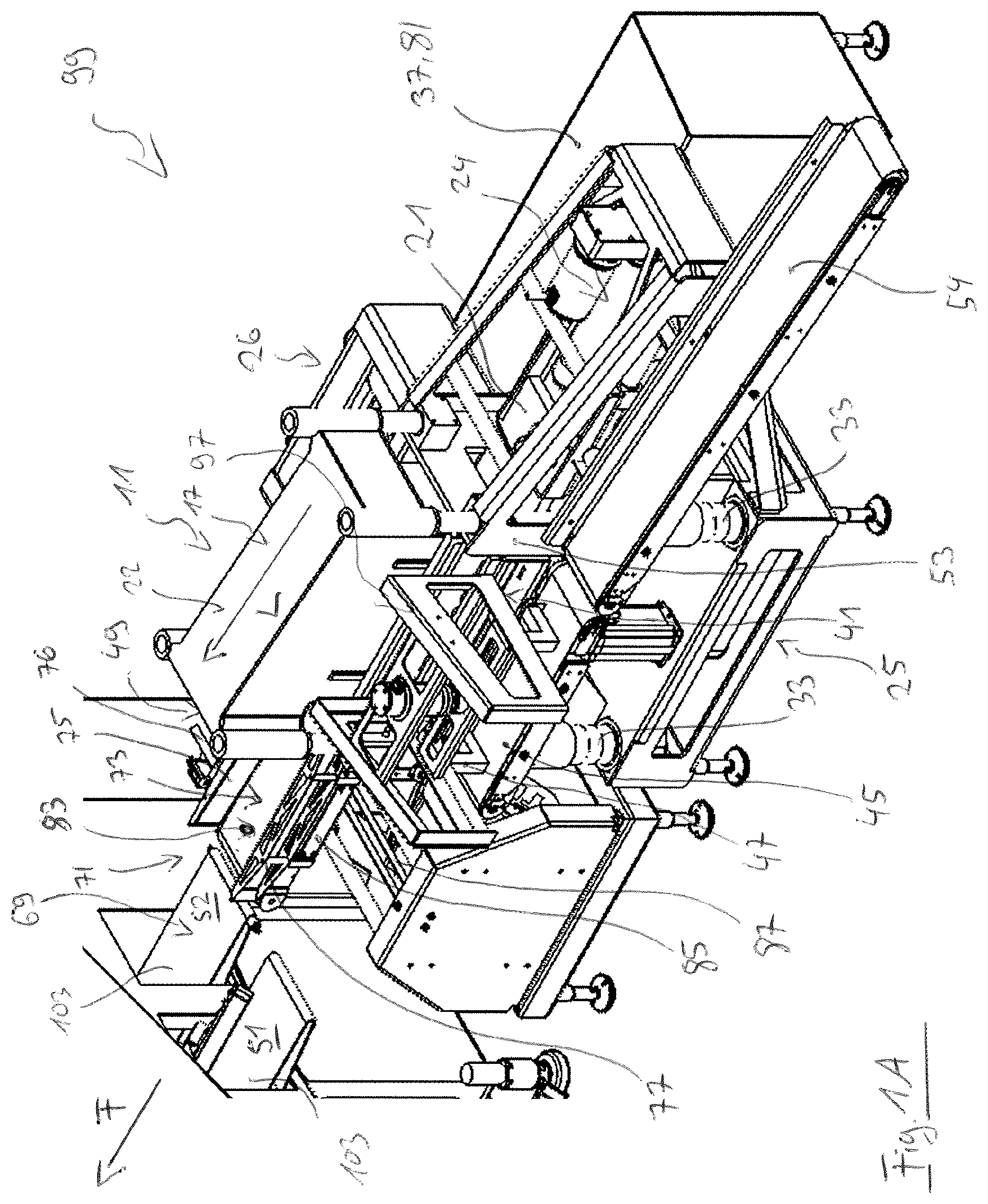 Patent US12102097 — Pressing device — Figure 1