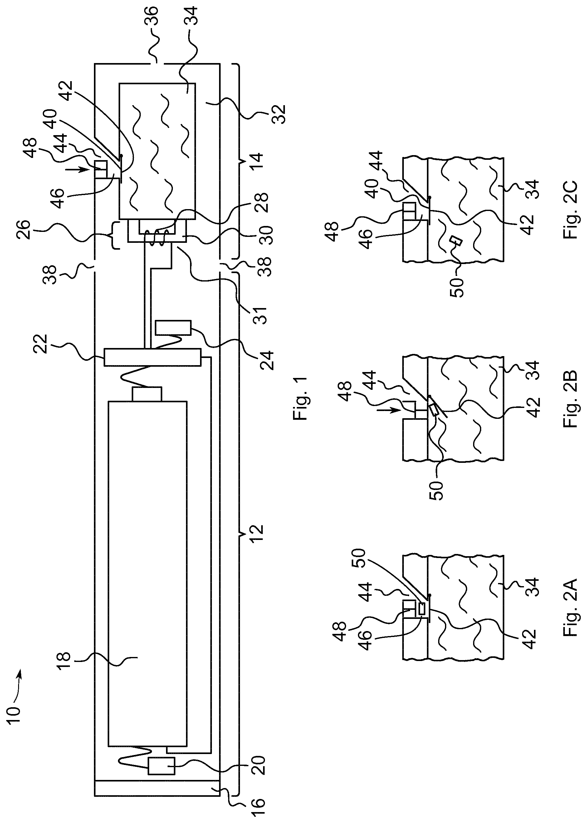 Patent US12102130 — Electronic smoking device with a liquid reservoir that allows the addition of additives — Figure 1