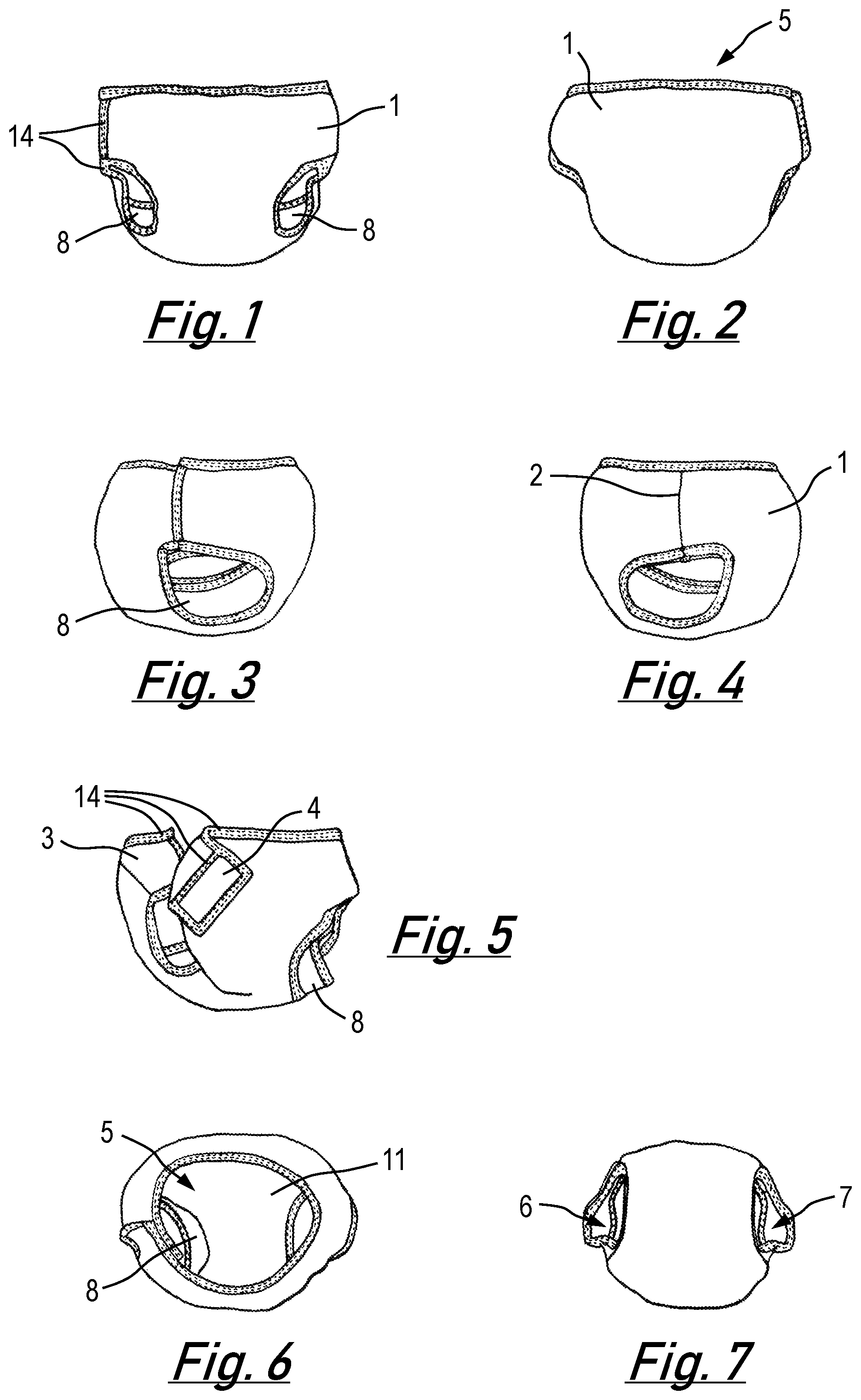 Patent US12102149 — Garment — Figure 1