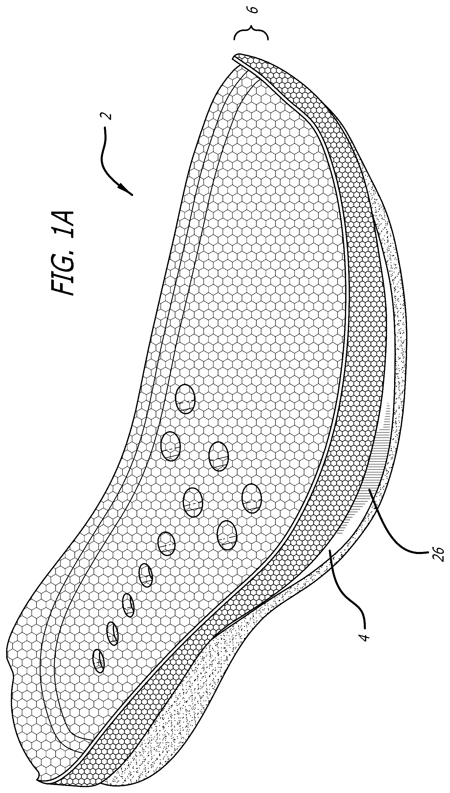 Patent US12102171 Figure 1 – Supporting member for footwear activity economy