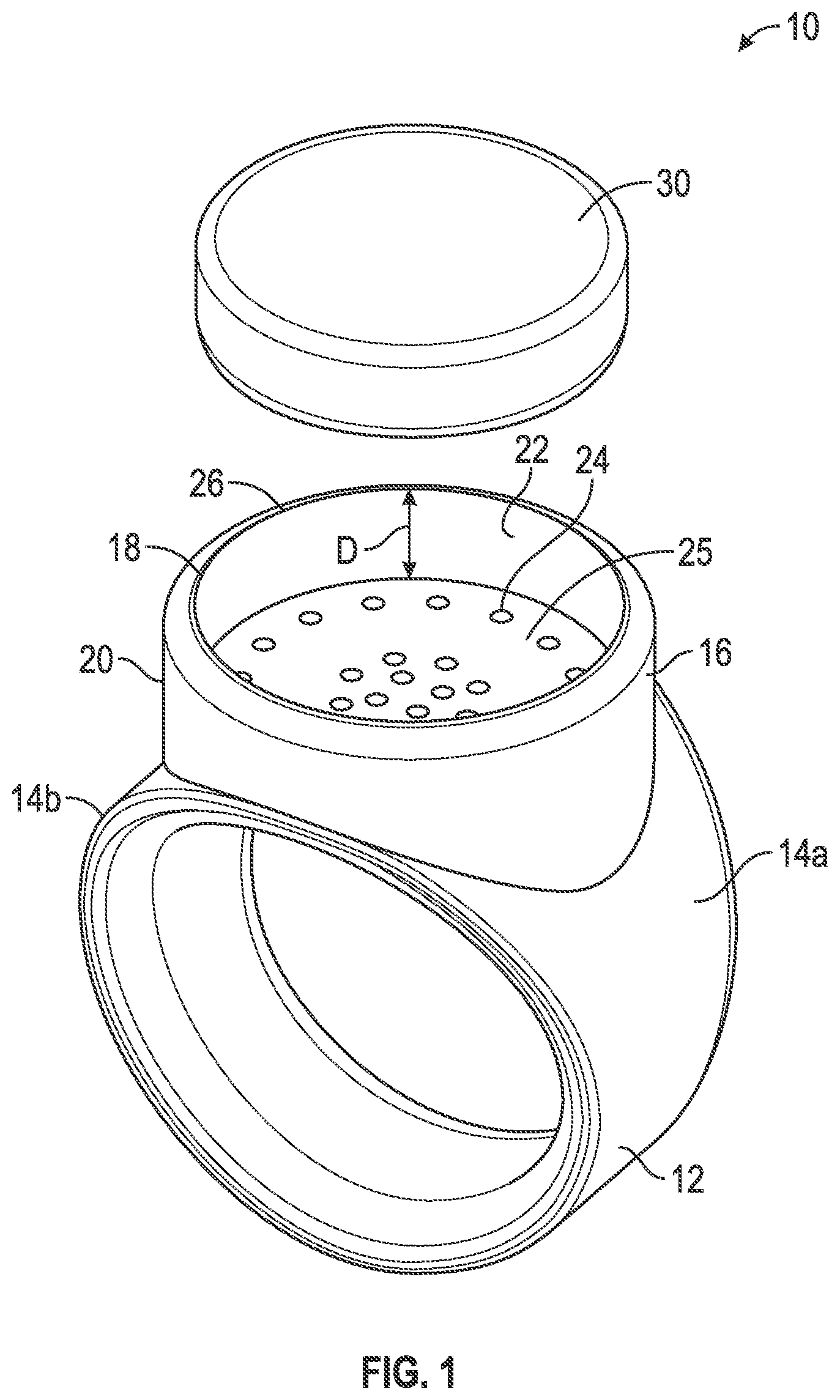 Patent US12102196 Figure 1 – Finger ring with magnet for holding an electronic device